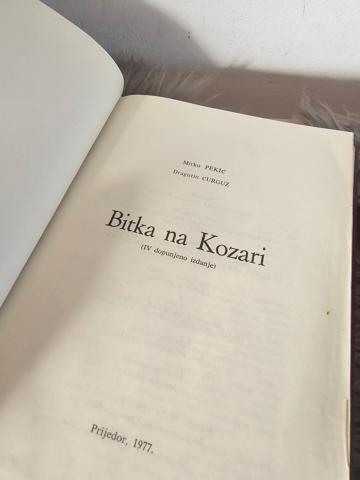 Bitka na Kozari, M. Pekič, D. Ćurguz