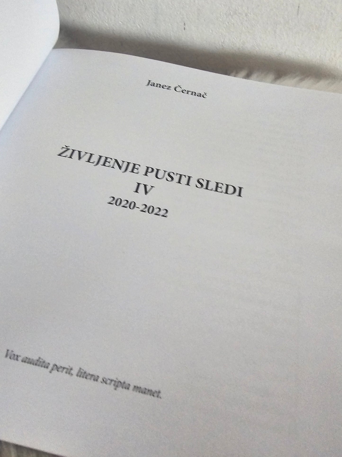 Sledi, Janez Černač