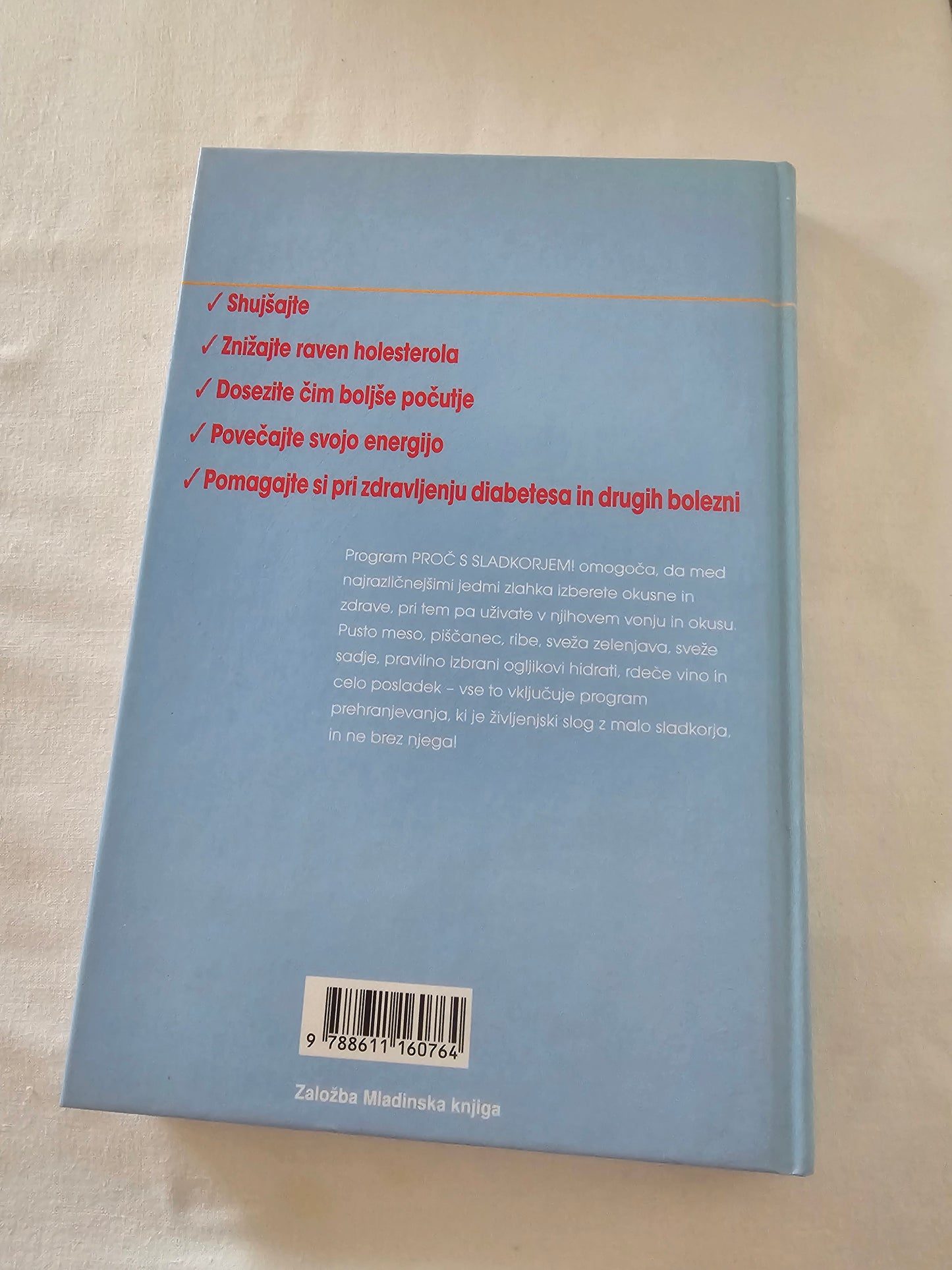 Proč s sladkorjem! Založba Mladinska knjiga