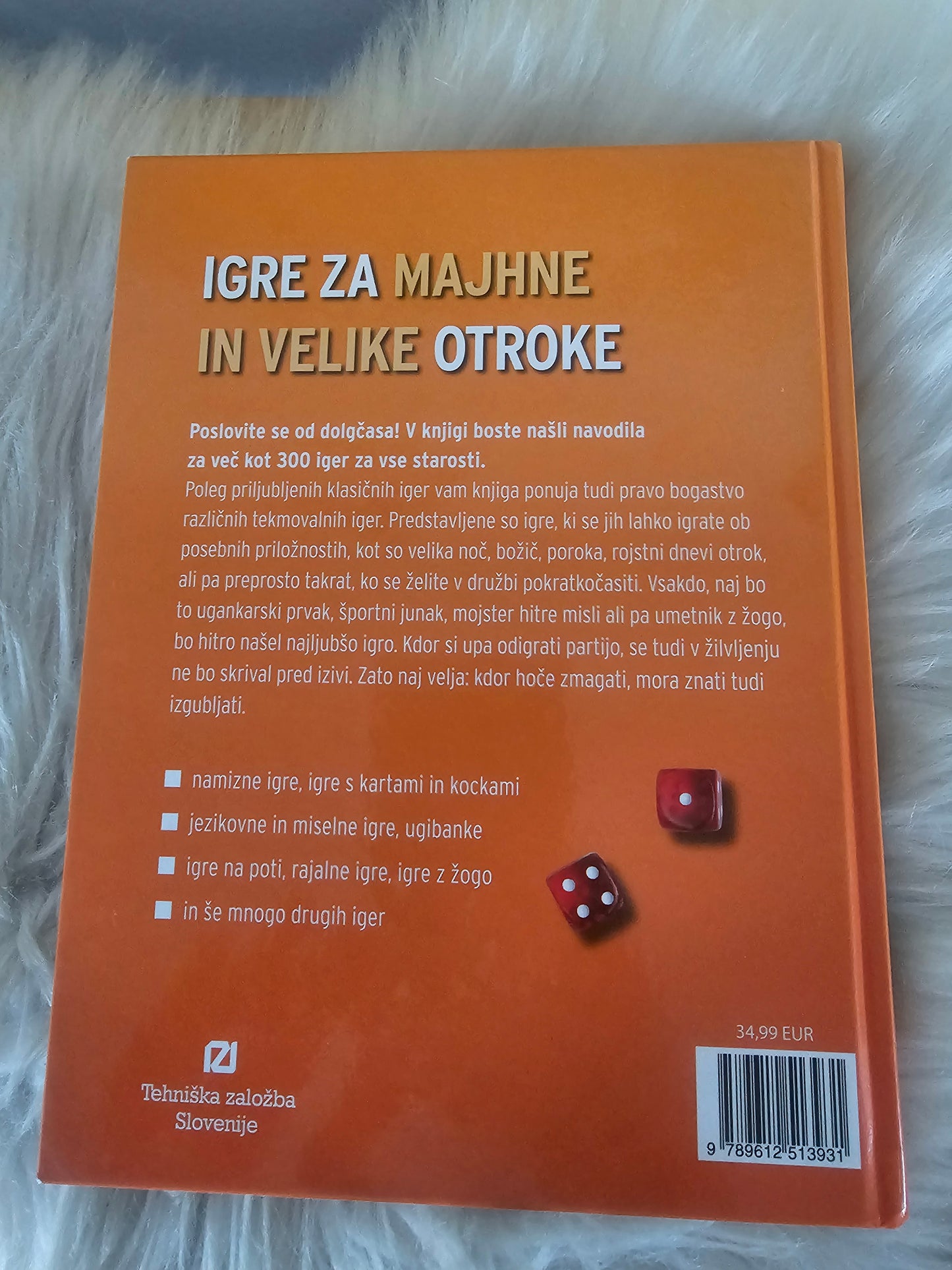 Igre za majhne in velike otroke, več kot 300 iger Tehniška založba Slovenija