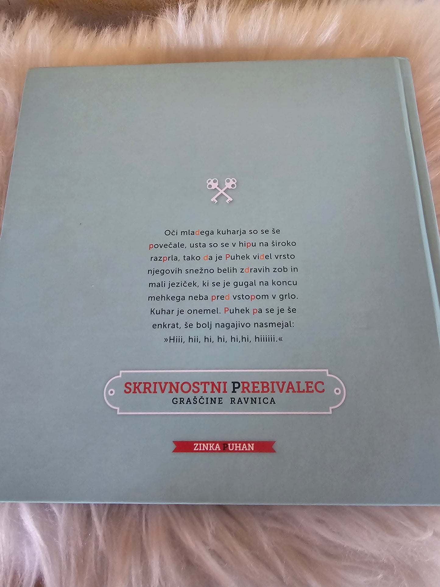 Skrivnostni prebivalec graščine Ravnica, Zinka Puhan