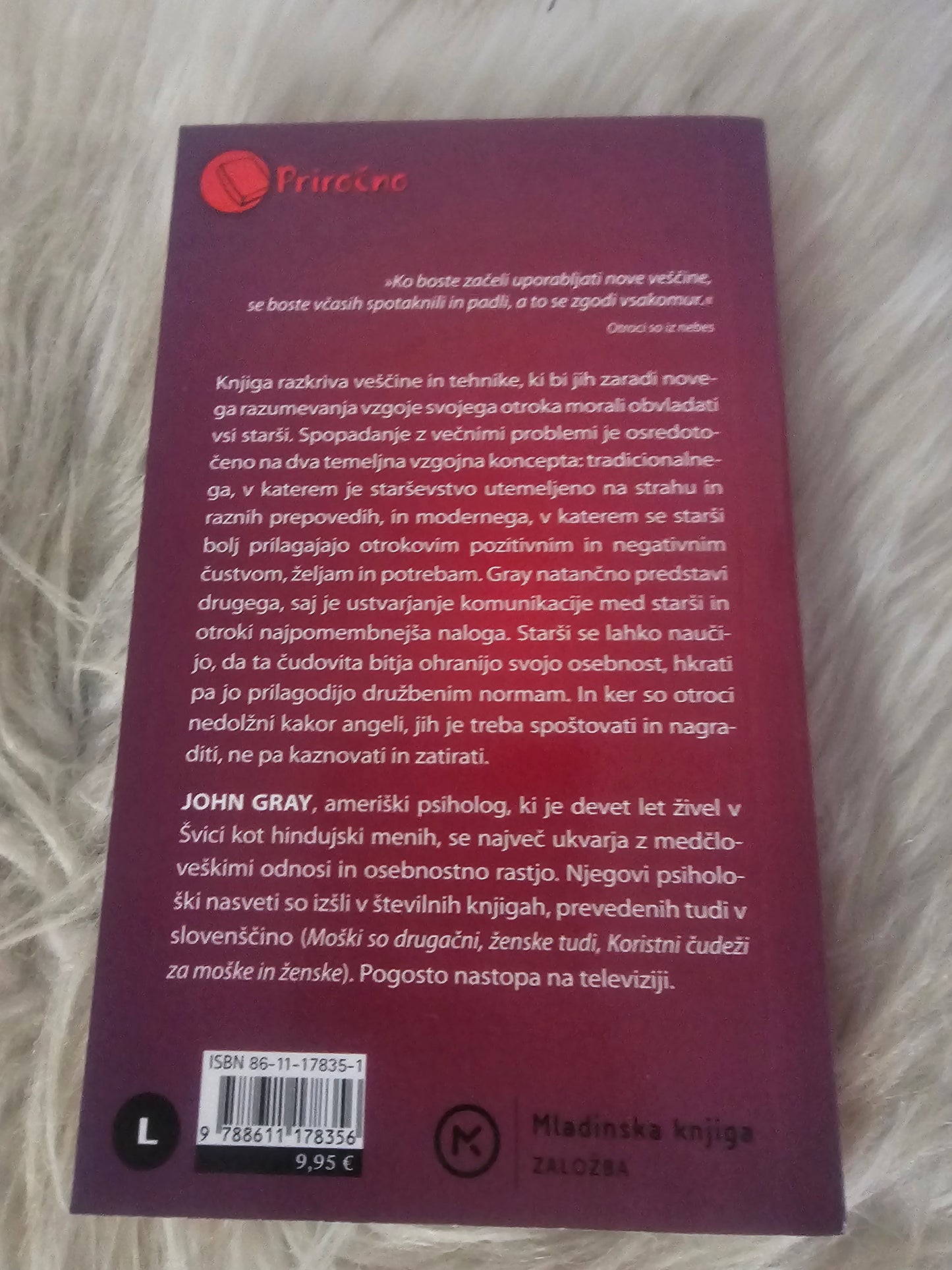 Otroci so iz nebes, veščine pozitivnega starševstva dr.John Gray