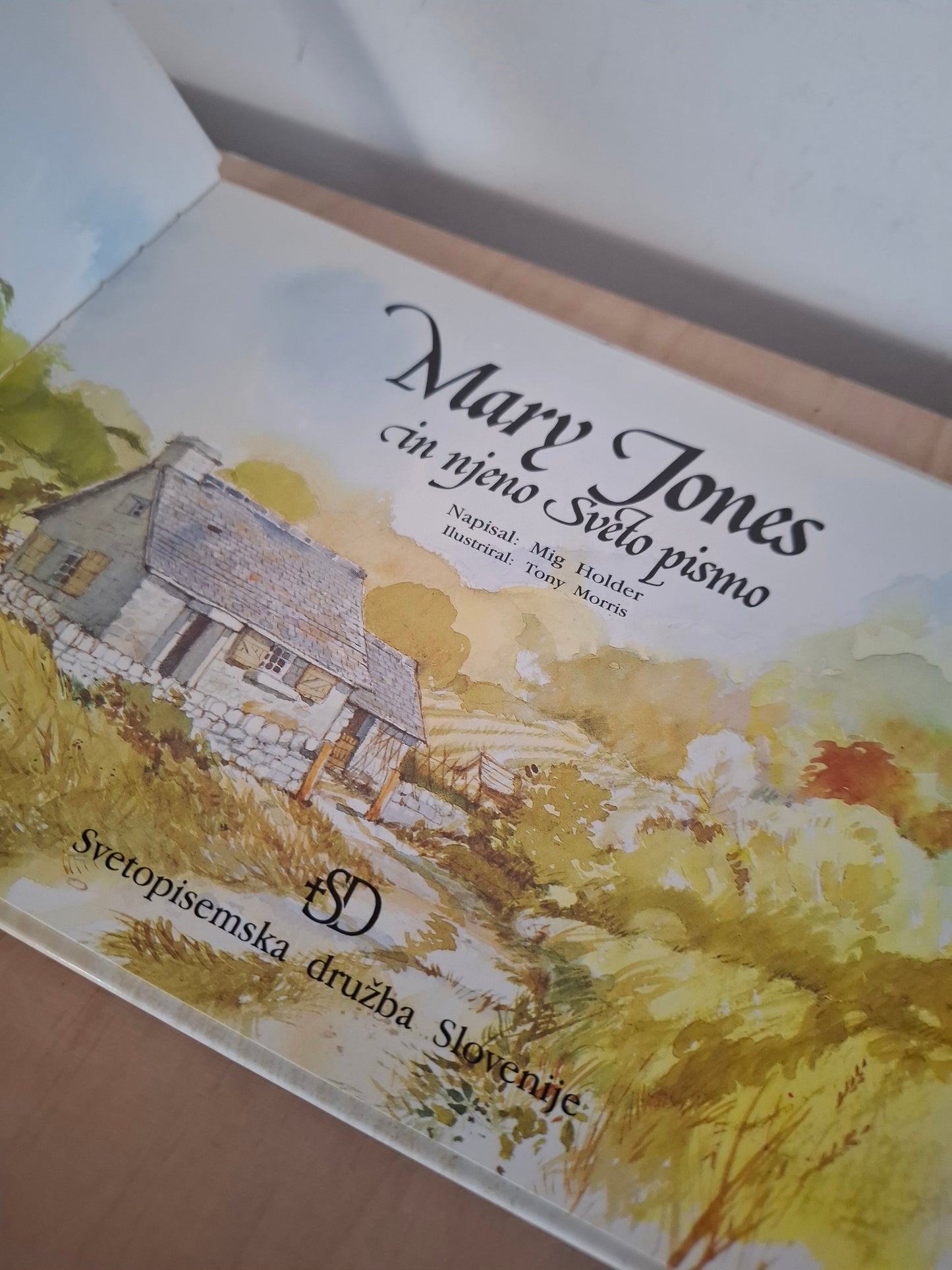 Mary Jones in njeno sveto pismo Mig Holder