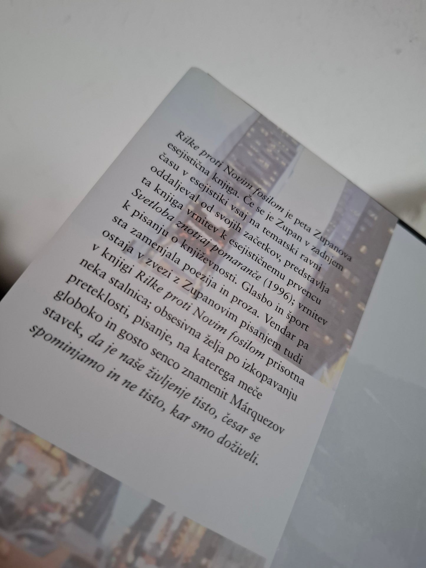 Rilke proti Novim fosilom Uroš Zupan