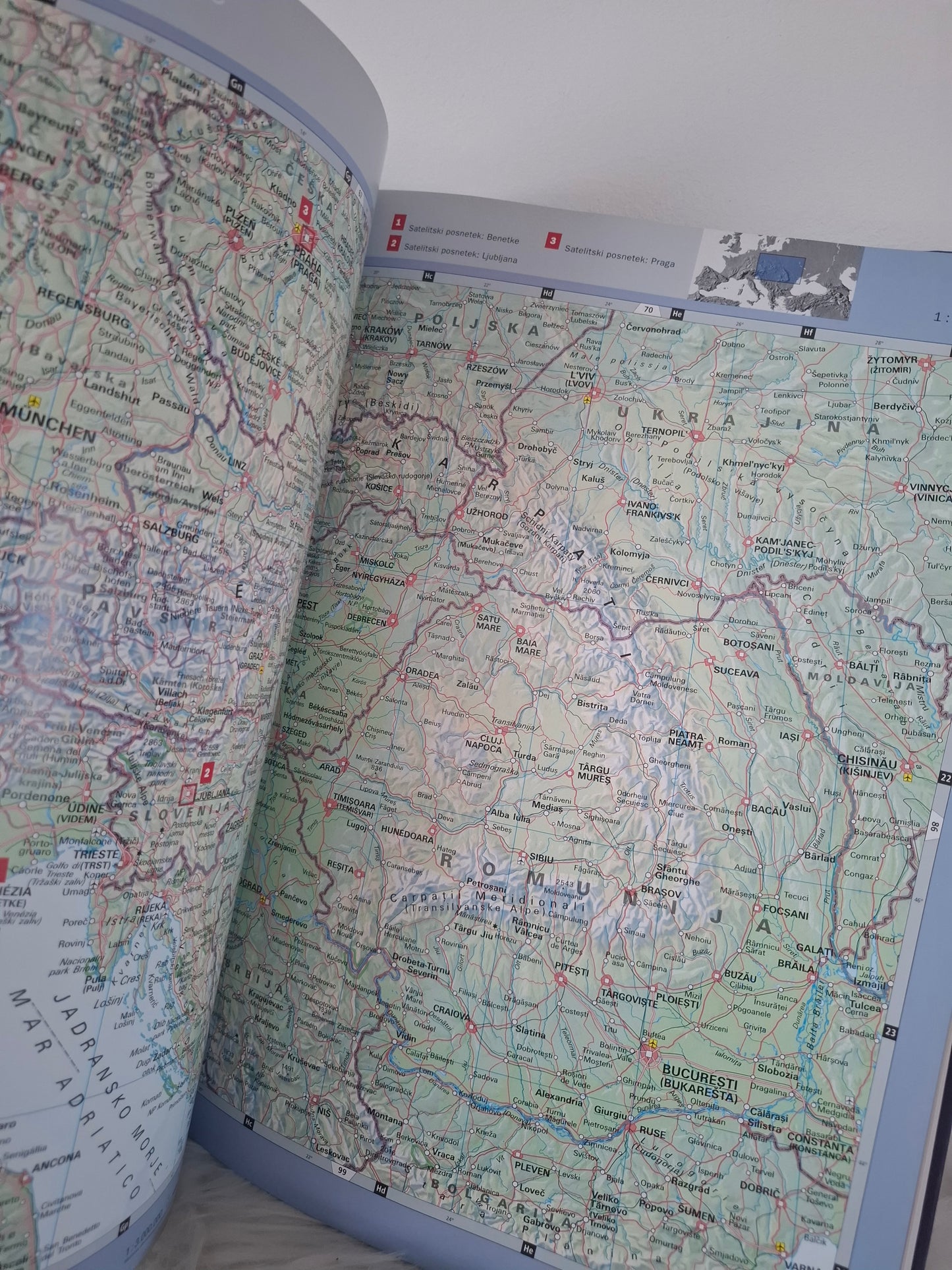 Atlantika Veliki satelitski atlas GeoEye