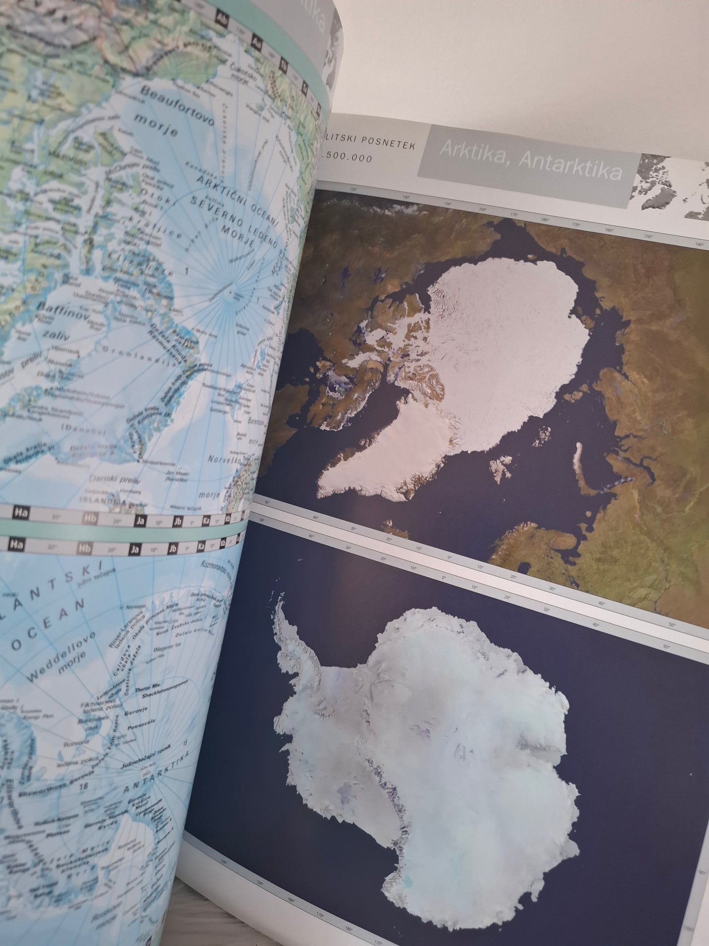 Atlantika Veliki satelitski atlas GeoEye