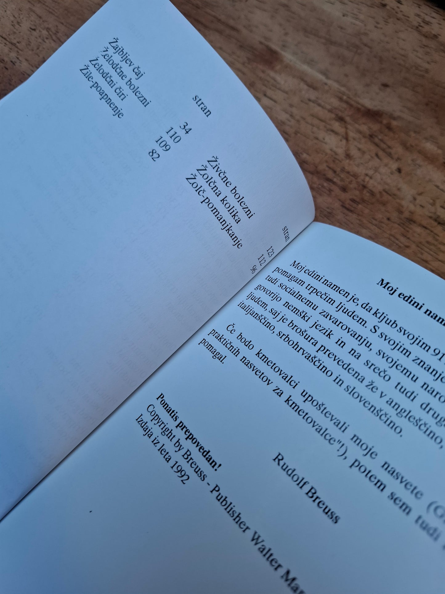 Zdravljenje raka in levkemije ter drugih neozdravljivih bolezni z naravnimi sredstvi Rudolf Breuss