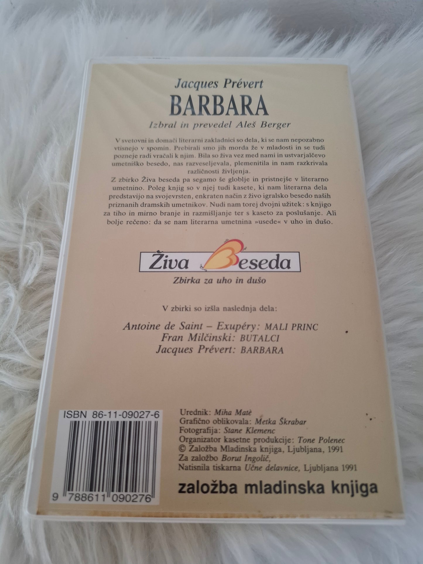Barbara, Jacques Prevert