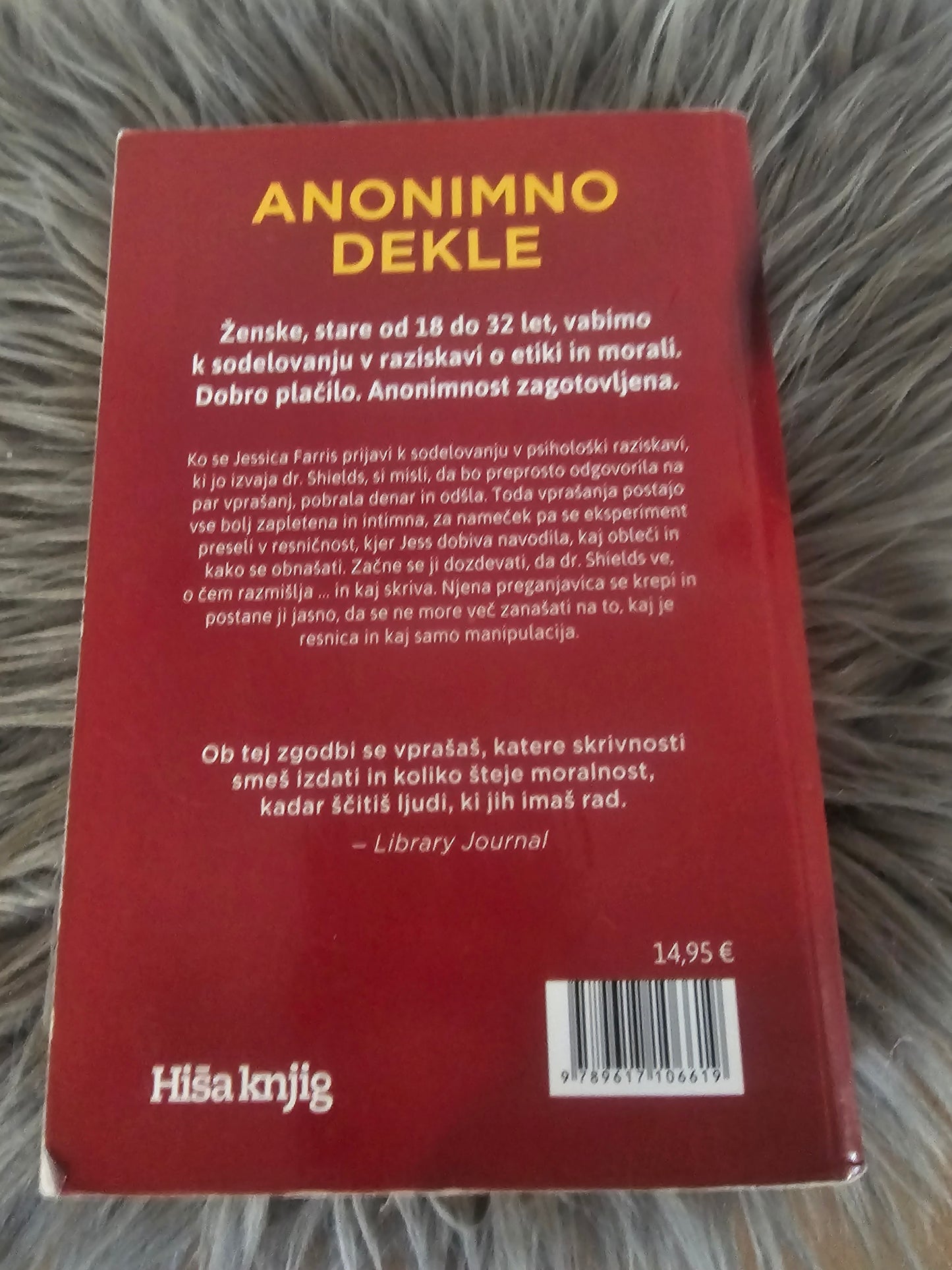Anonimno dekle Greer Hendricks Sarah Pekkanen