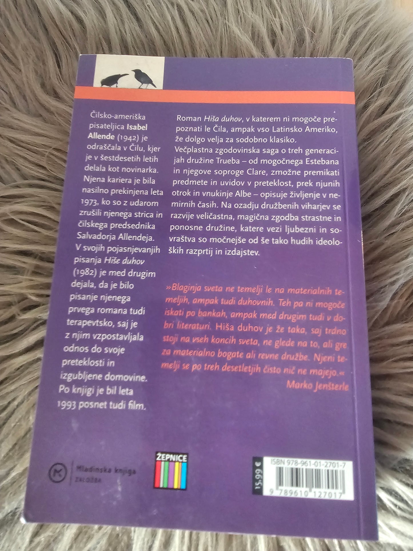 Hiša duhov, Elizabeth Allende
