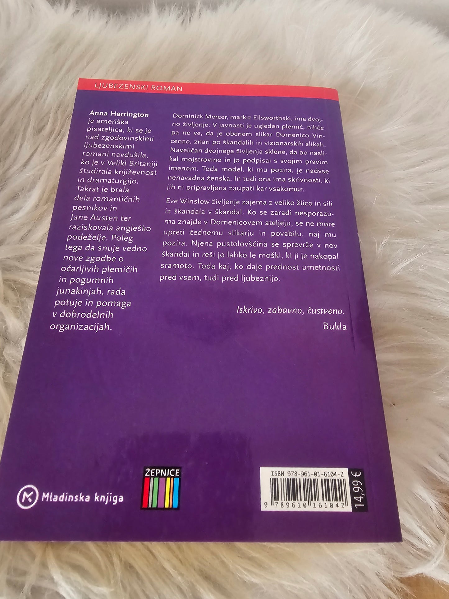 Muza za markiza, Anna Harrington