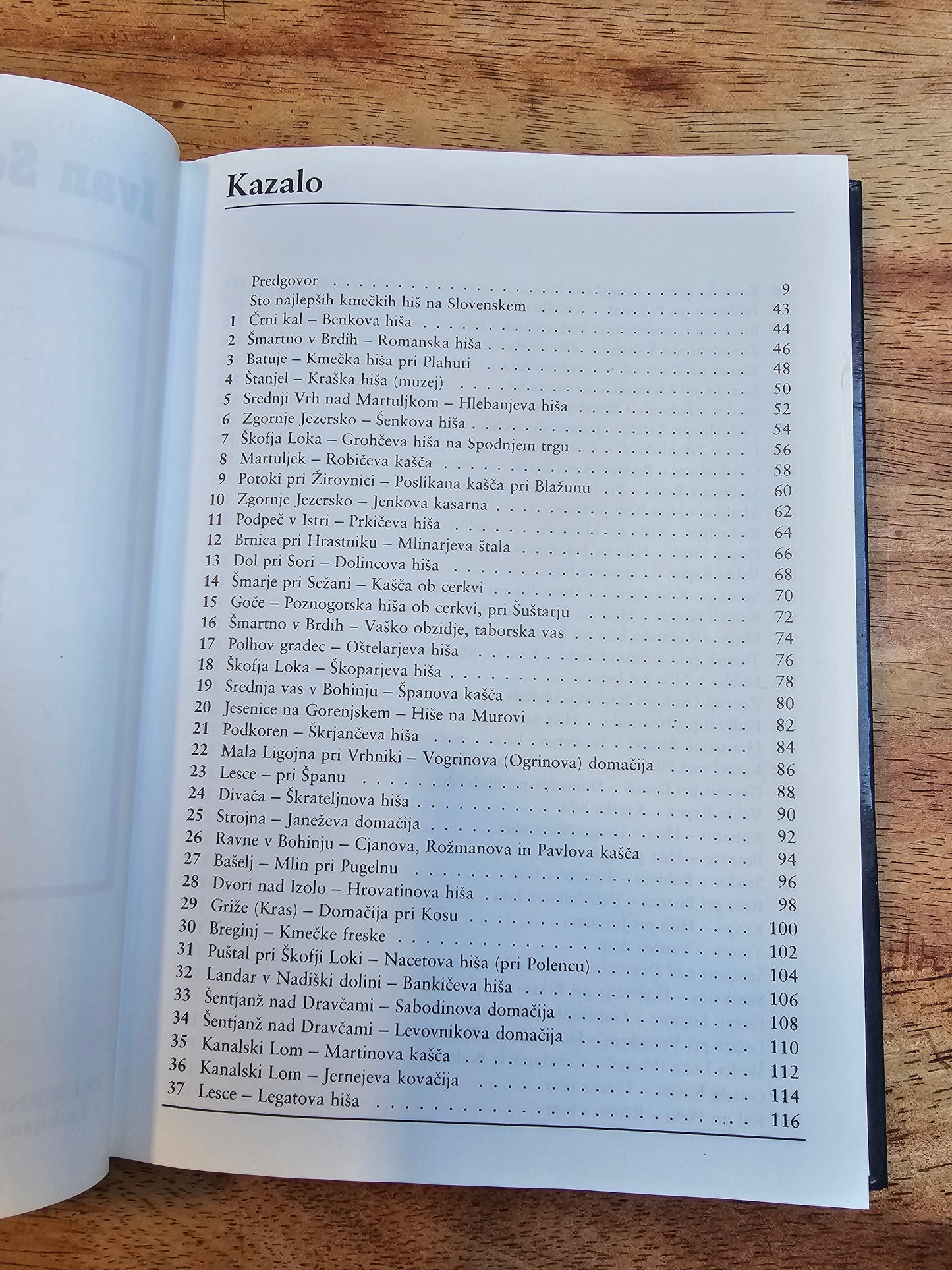 Sto najlepših kmečkih hiš na slovenskem, Ivan Sedej