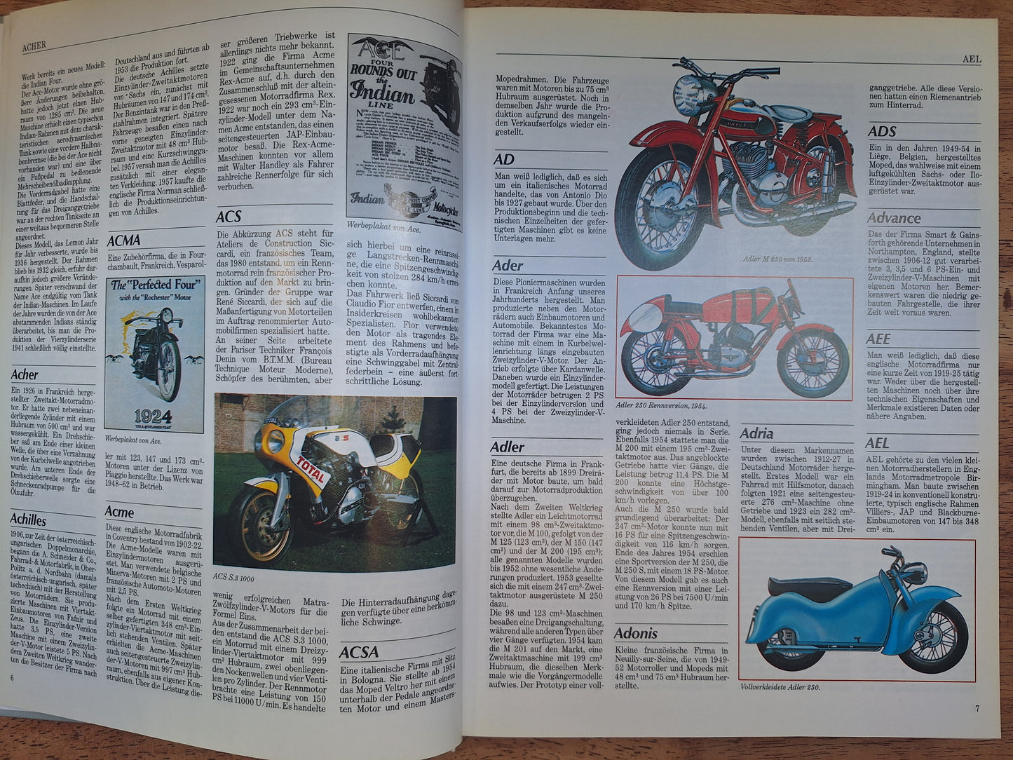 Enzyklopadie des Motor Rads več avtorjev