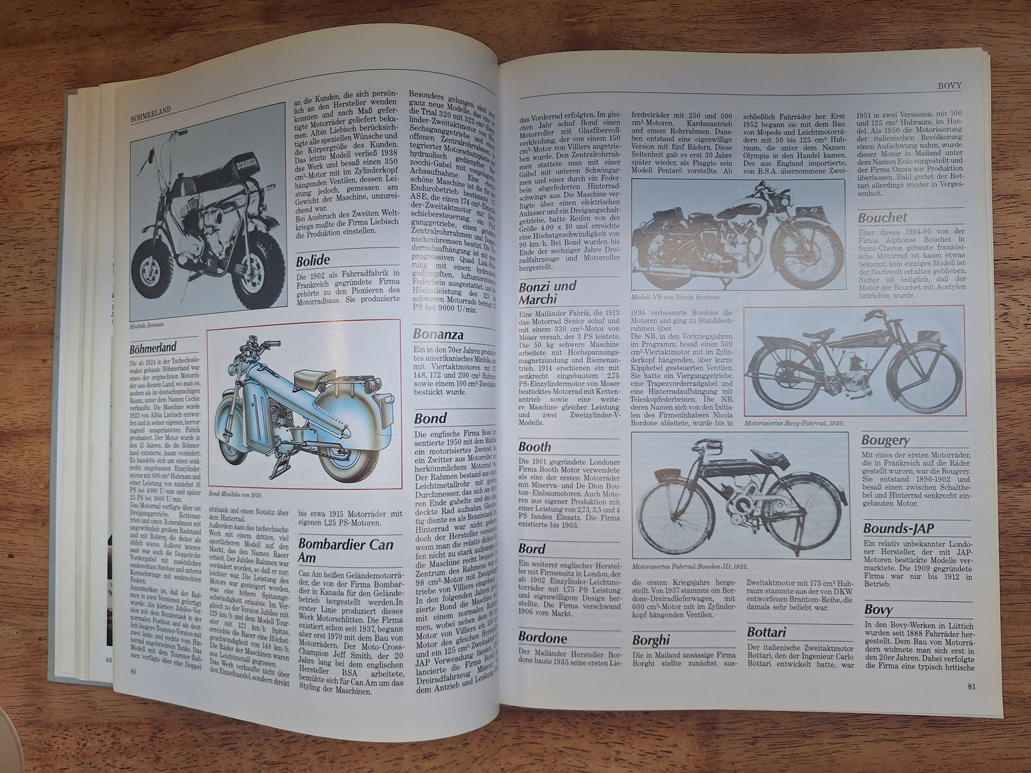 Enzyklopadie des Motor Rads več avtorjev