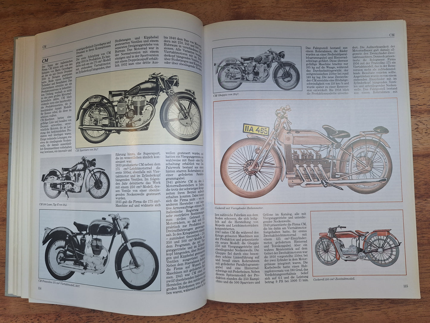 Enzyklopadie des Motor Rads več avtorjev