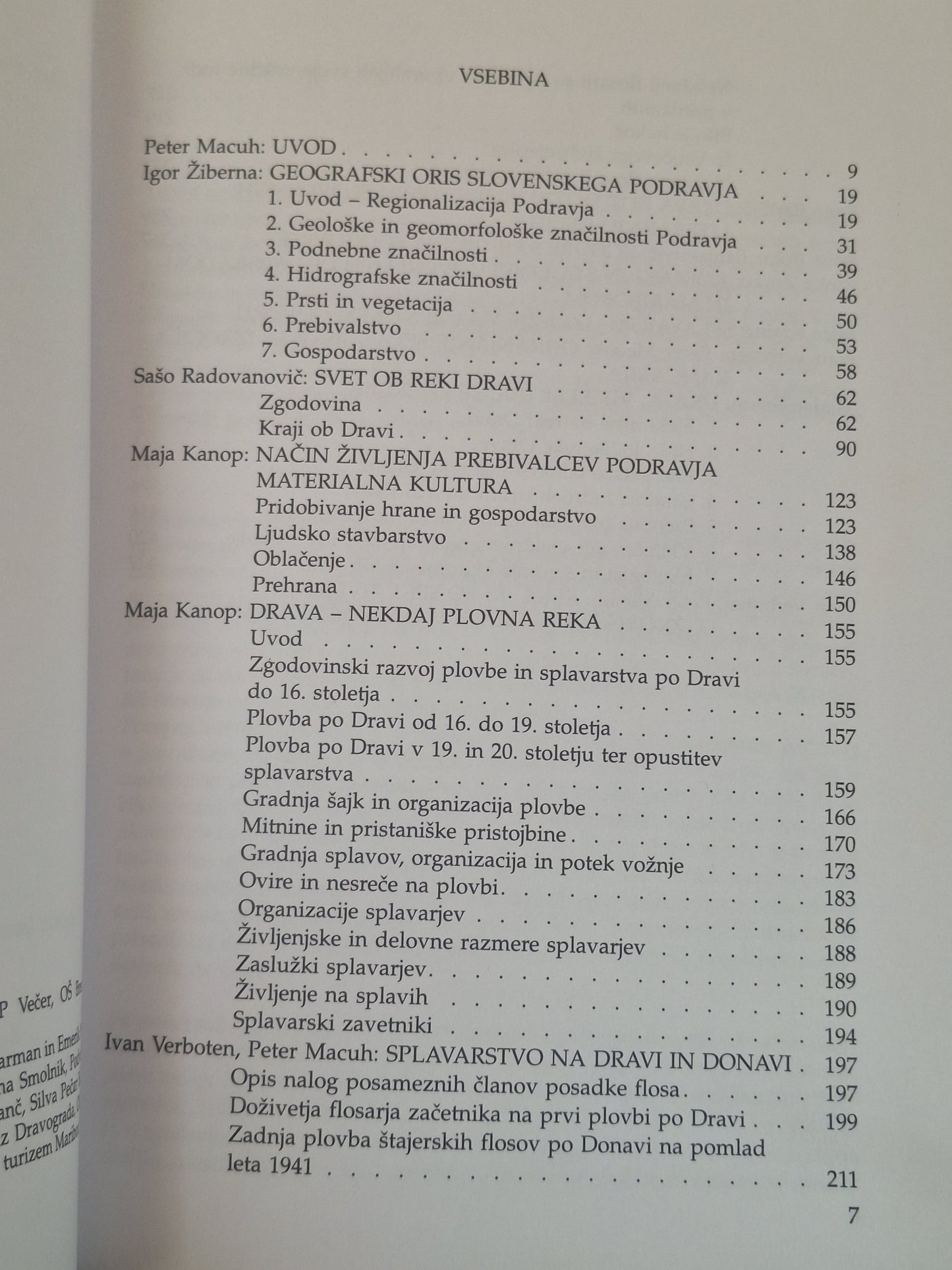 Drava nekoč in danes Založba Obzorja