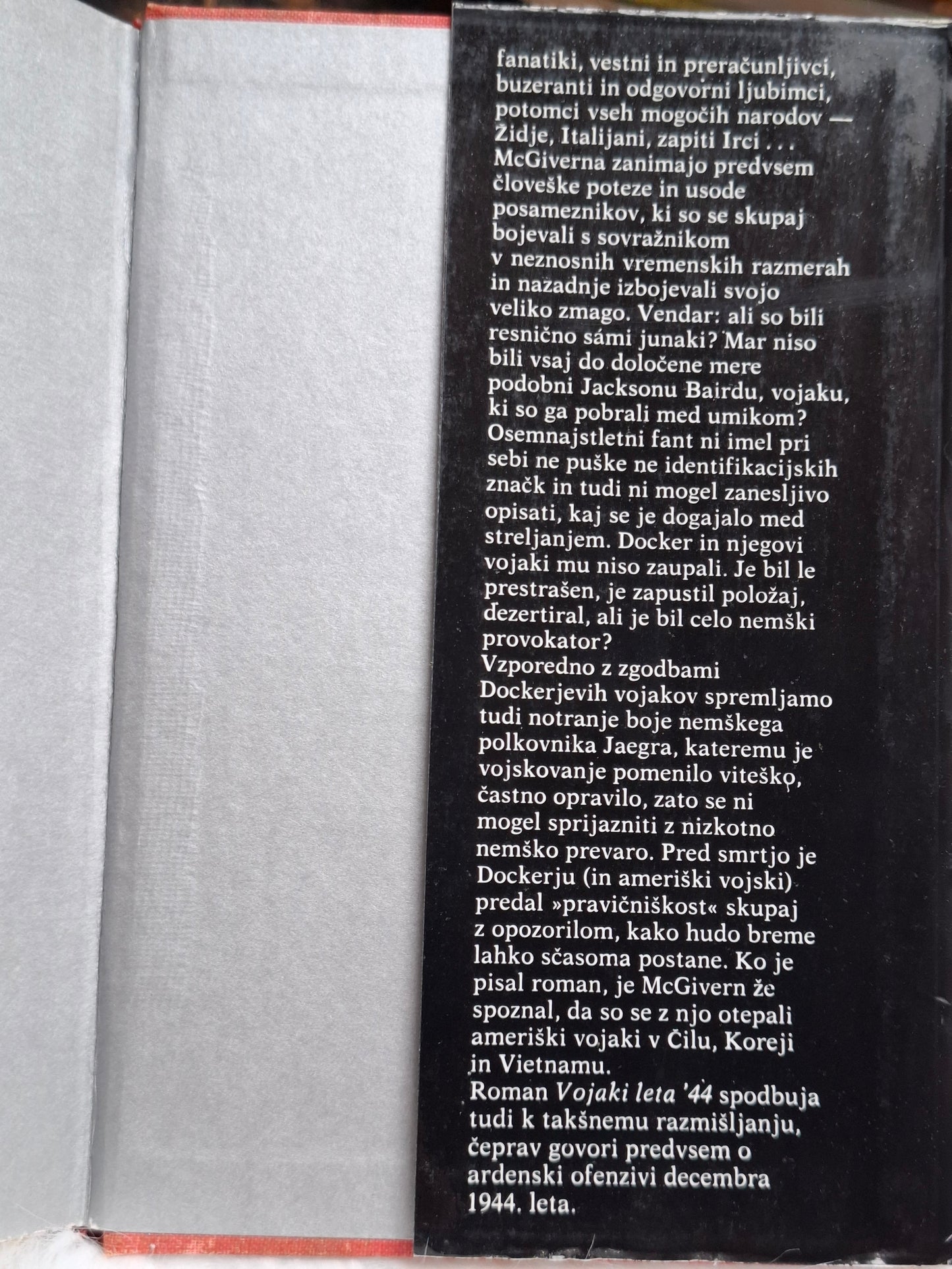 Vojaki leta 44 William P.McGivera