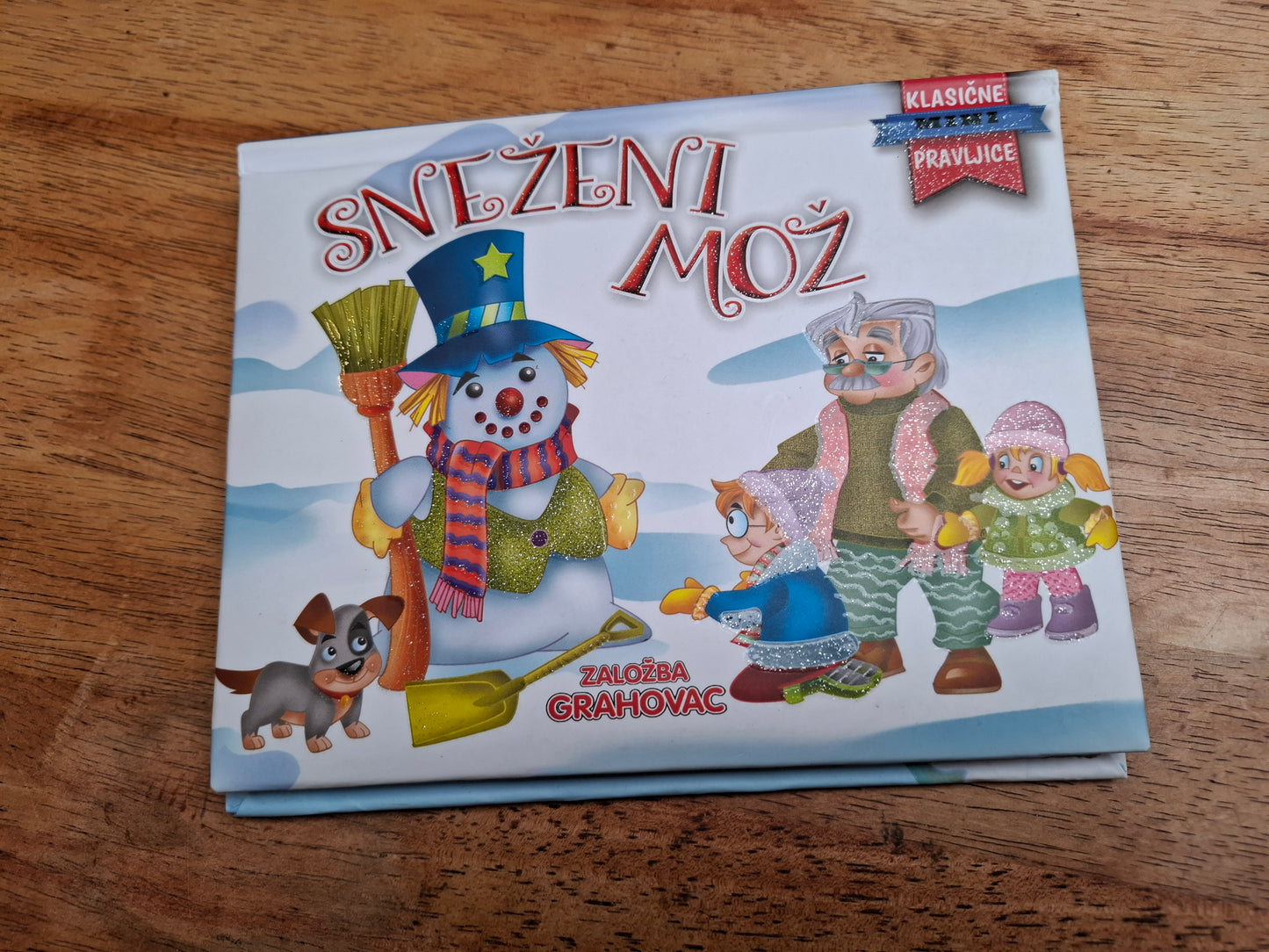 Sneženi mož Grdi Raček Založba Grahovac