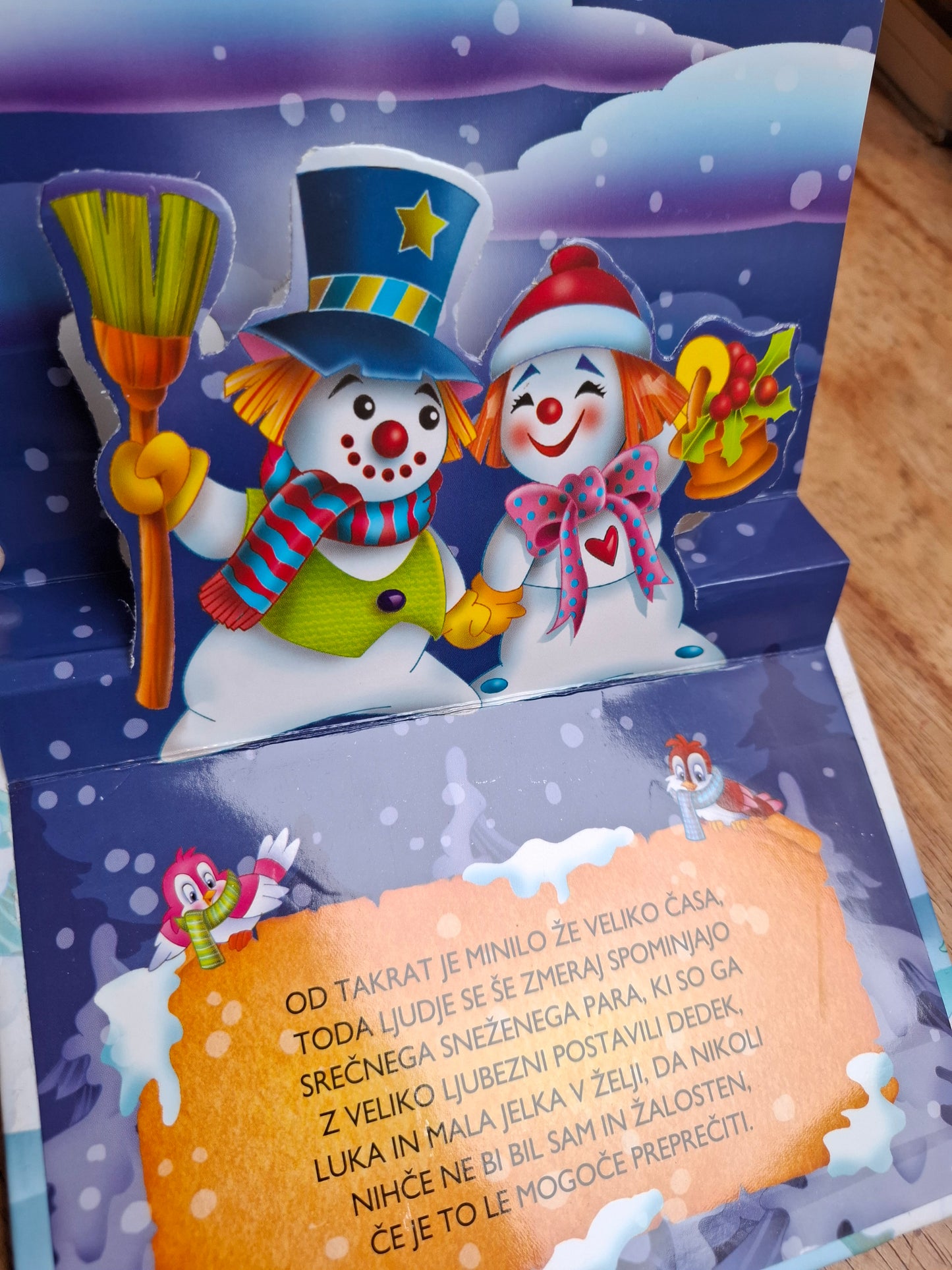 Sneženi mož Grdi Raček Založba Grahovac