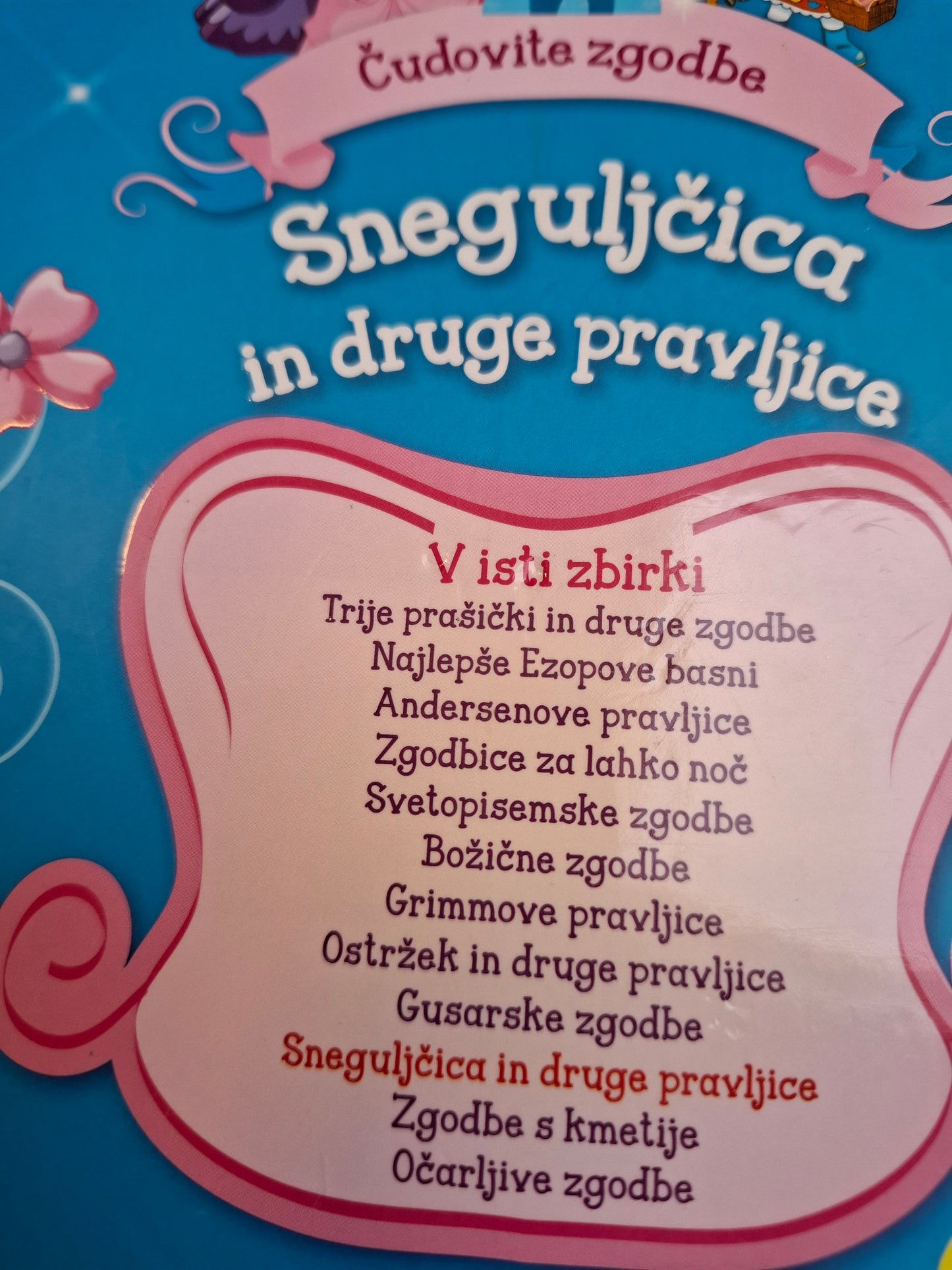 Sneguljčica in druge pravljice čudovite pravljice Založba Grahovac