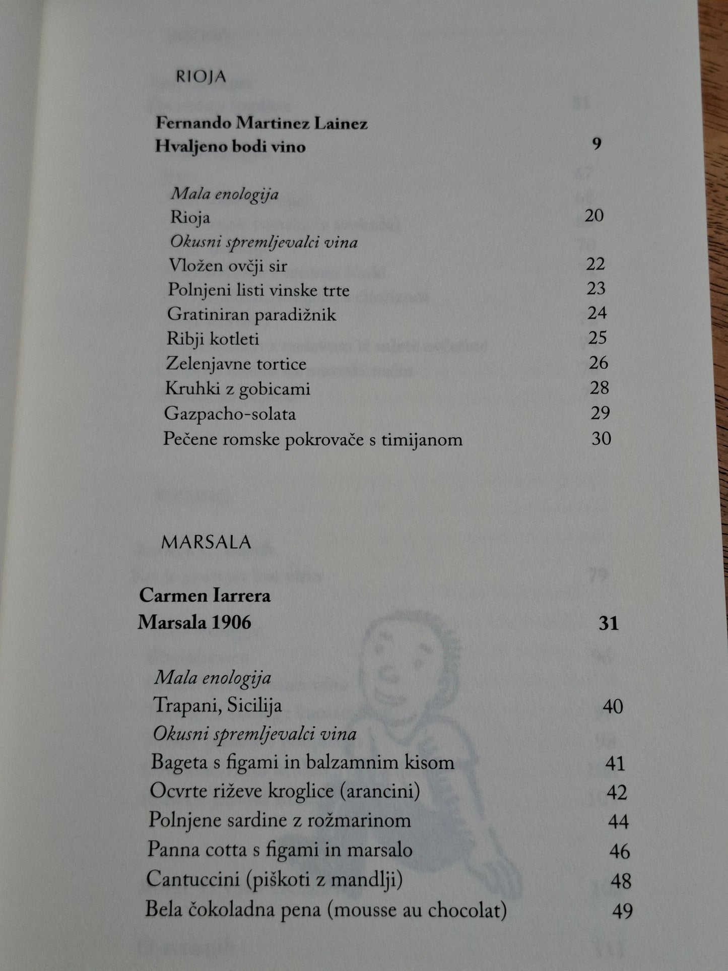 Umor v vinski kleti Rioja Marsala Sherry Rizling