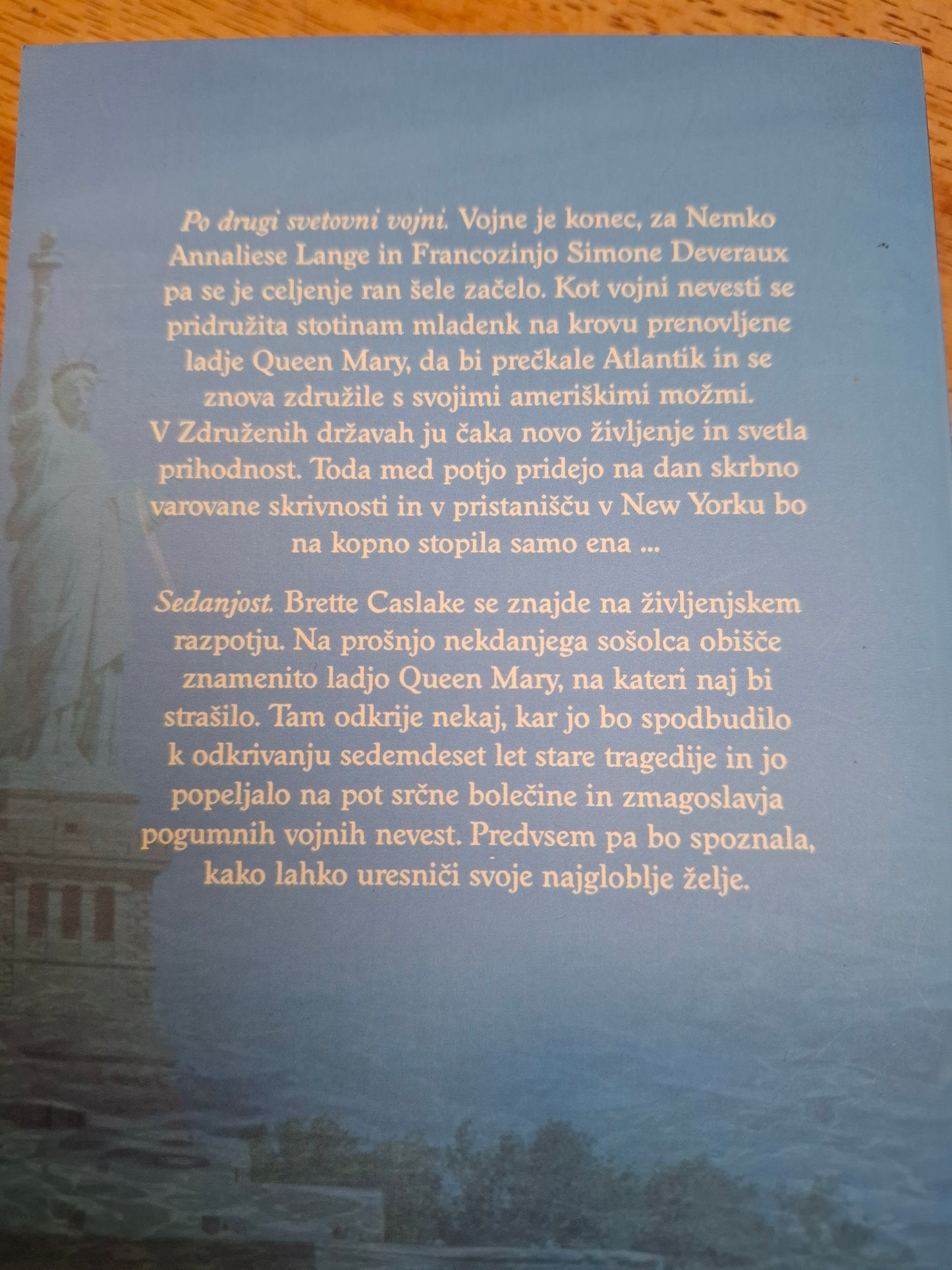 Onstran obzorja, Susan Meissner