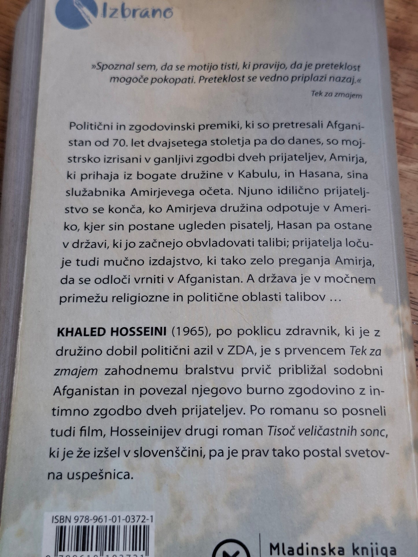 Tek za zmajem Khaled Hosseini