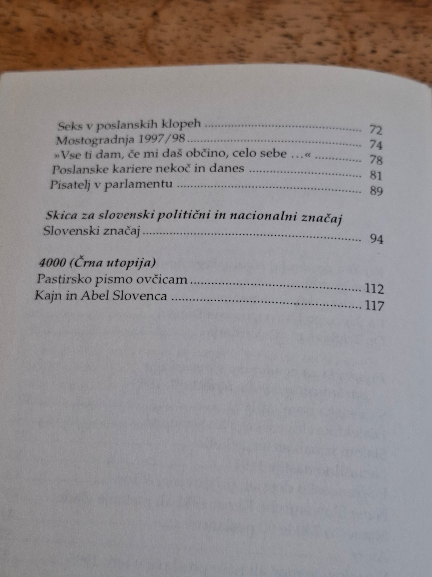 Pisatelj v parlamentu Tone Partljič