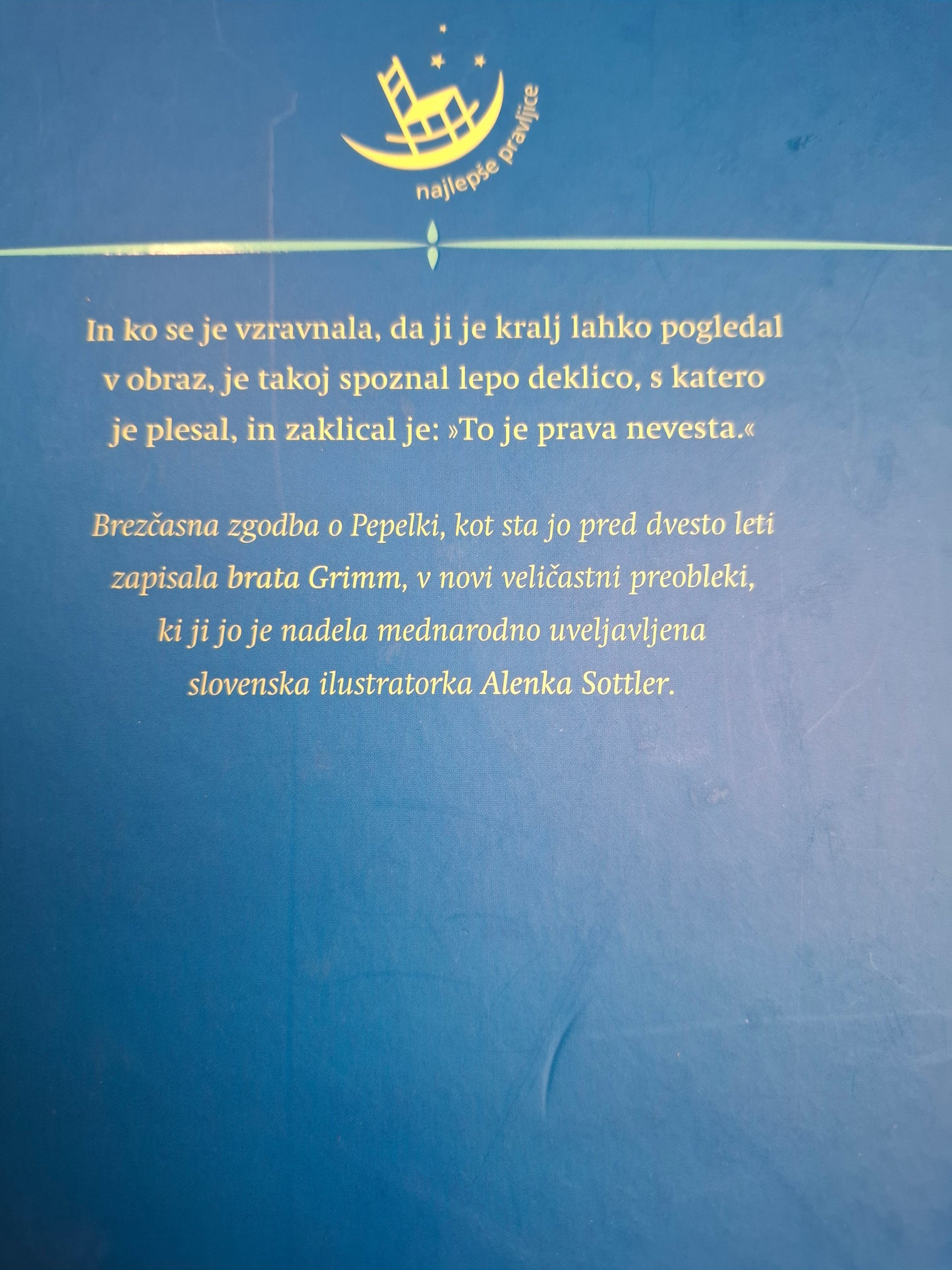 Pepelka Jacob Wilhelm Grimm