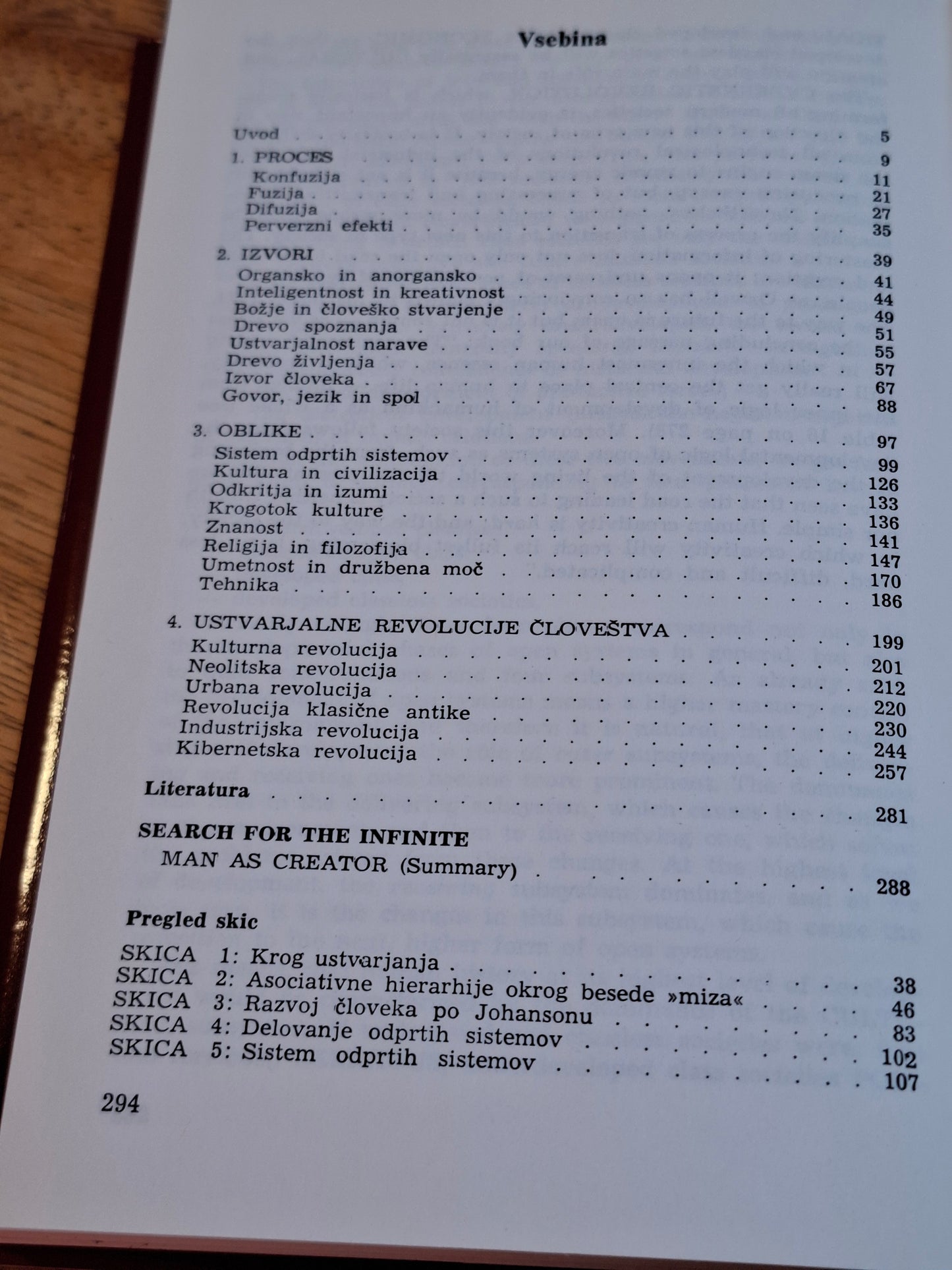 Sla po neskončnosti, Jan Makarovič.