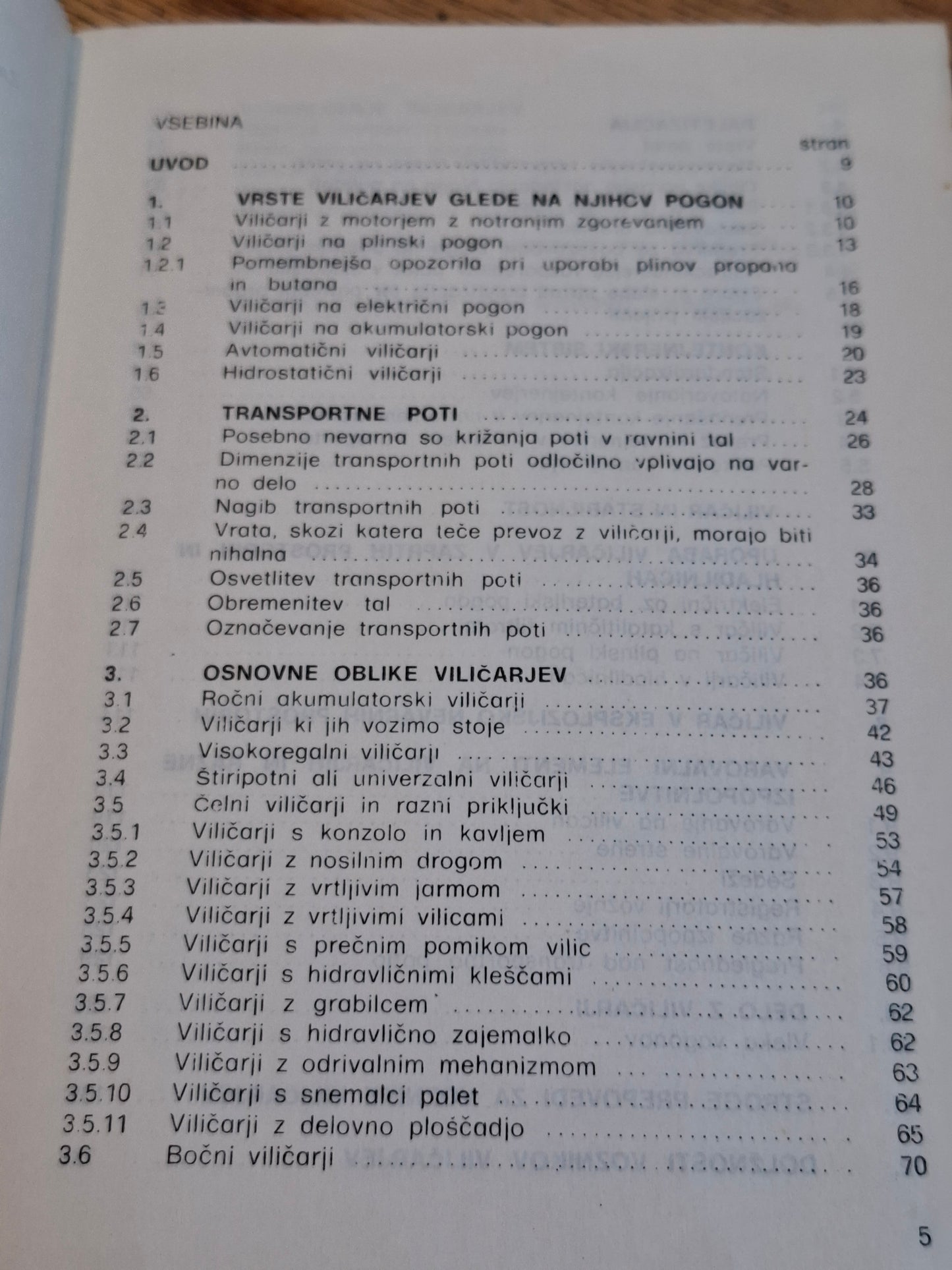Viličarji v notranjem prometu Božidar Pantar, Jože Horvat
