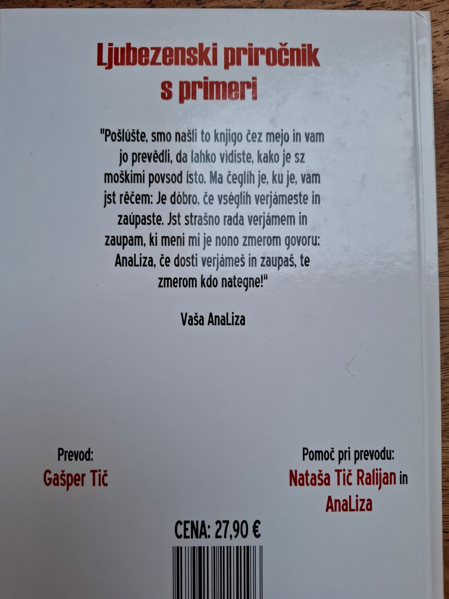 Vse uno, ki pupe rabimo znat o unih rečeh, Arijana Čulina