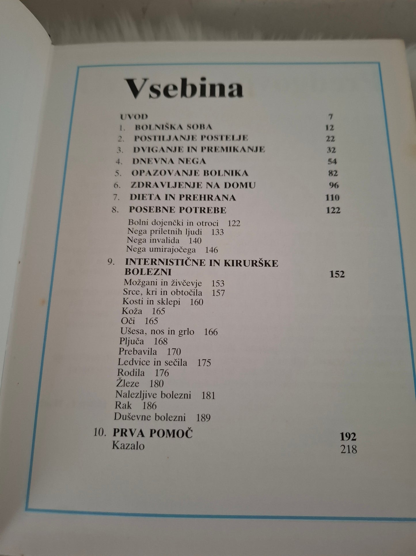 Nega na domu Diana Hastings