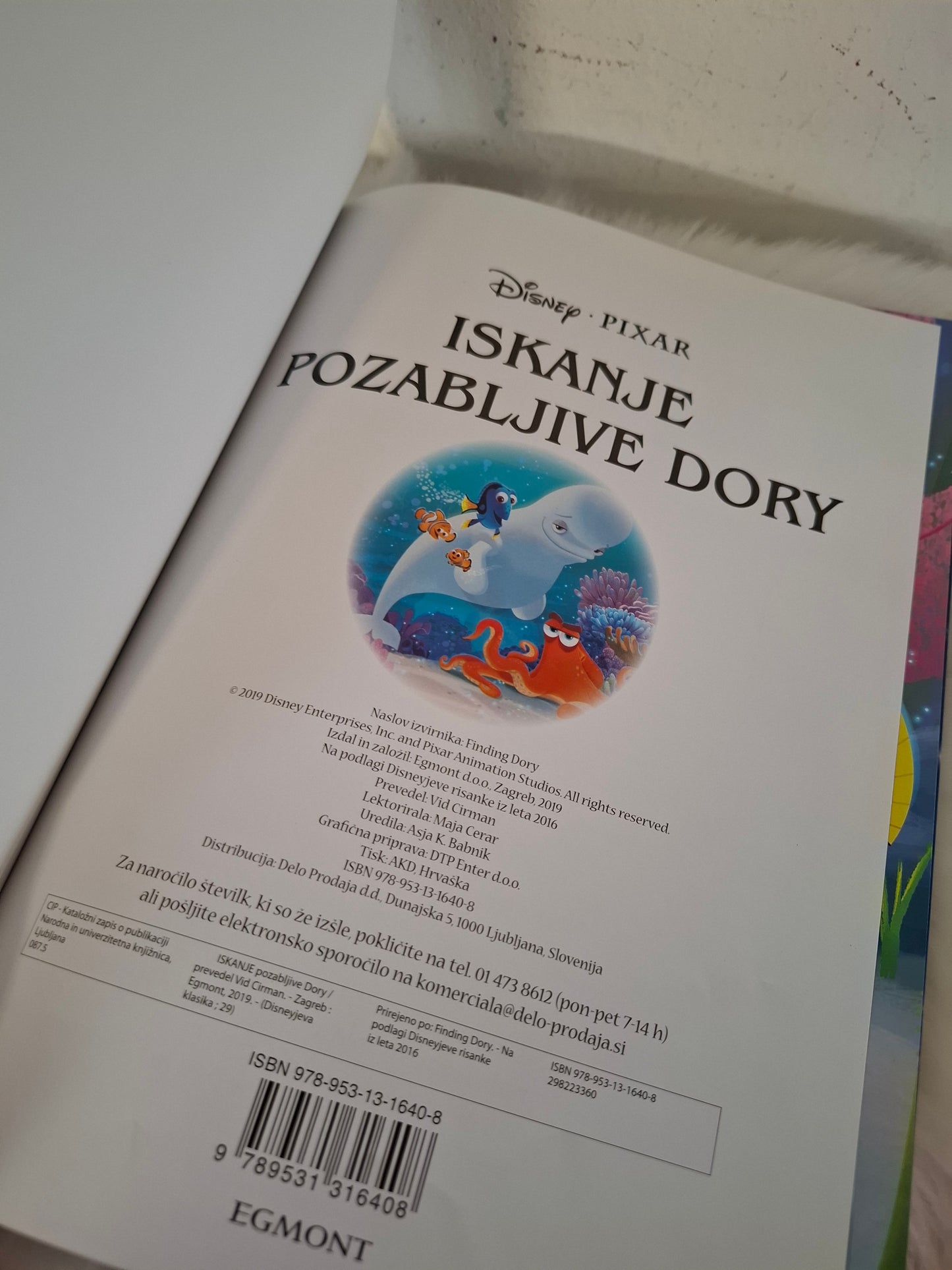 Iskanje pozabljive Dory Disney
