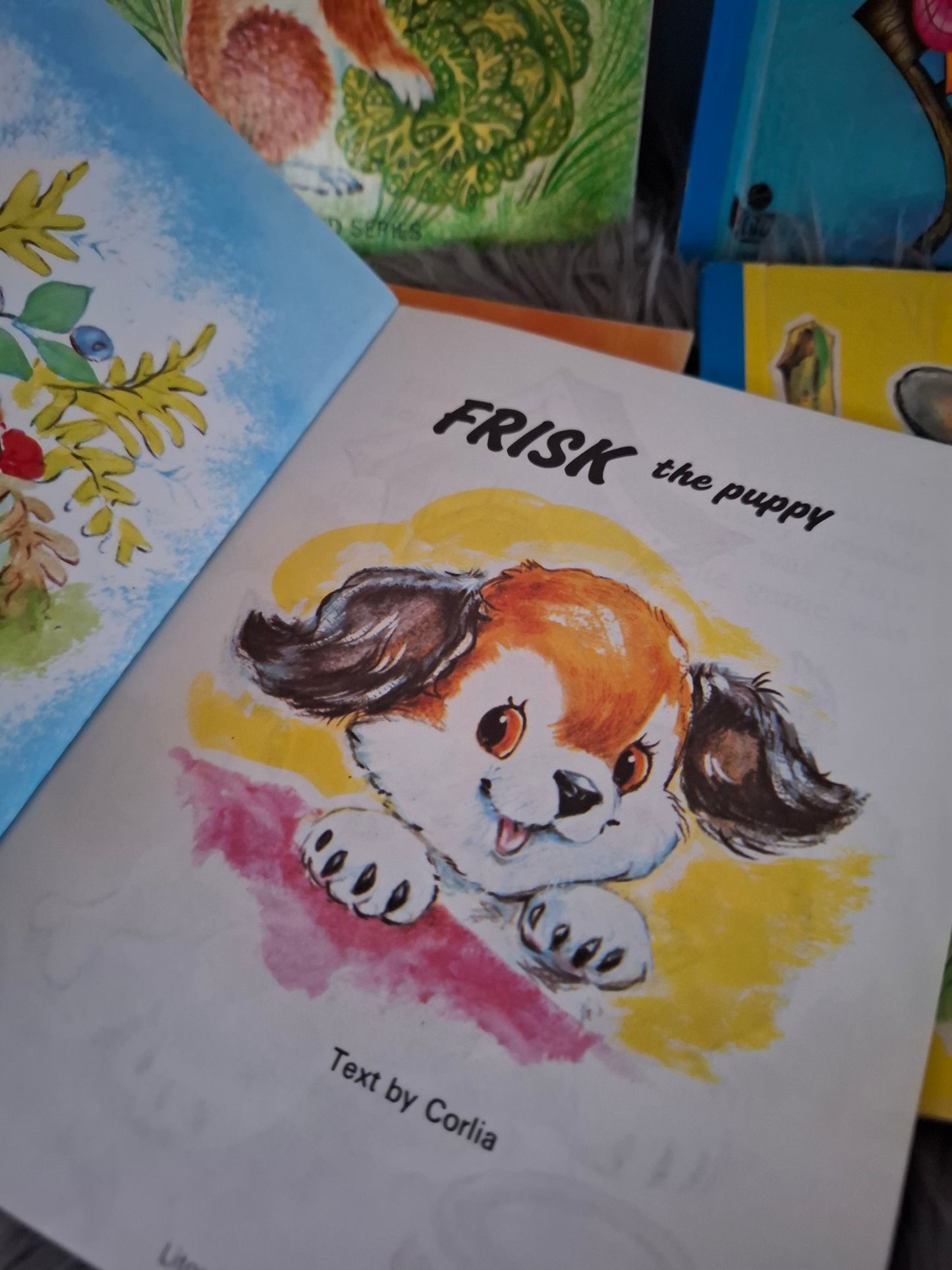 Pepita, Rusty Prune, Frisk, Ted, Barnaby Diamont Series