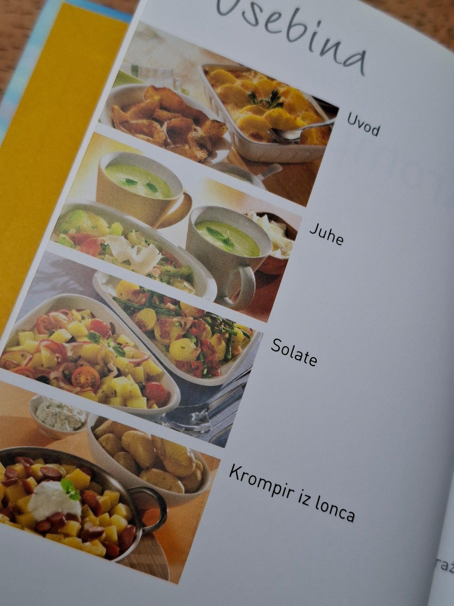 Krompir, Učila