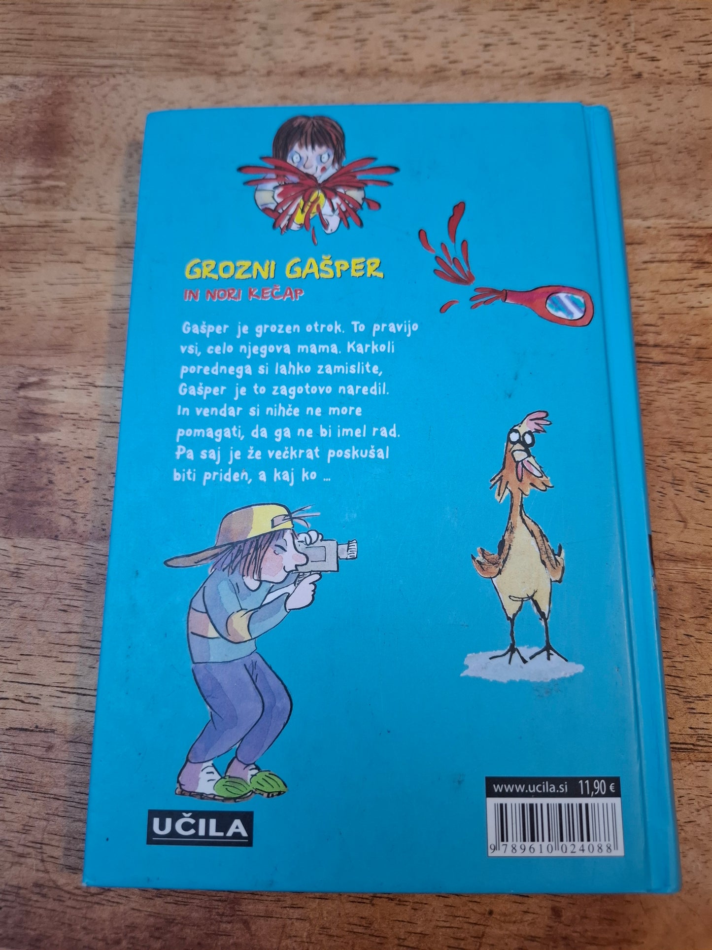 Grozni Gašper in nori kečap Francesca Simon