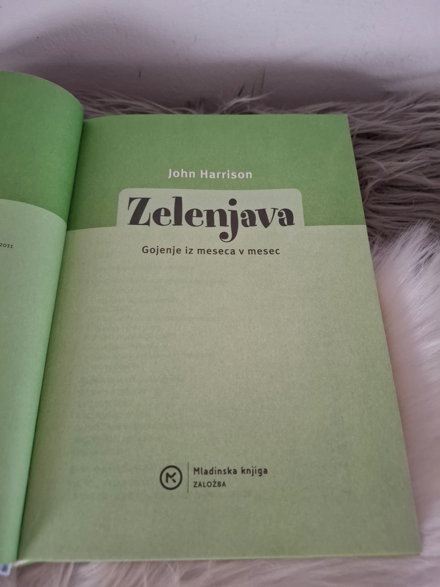 Zelenjava gojenje iz meseca v mesec, John Harrison