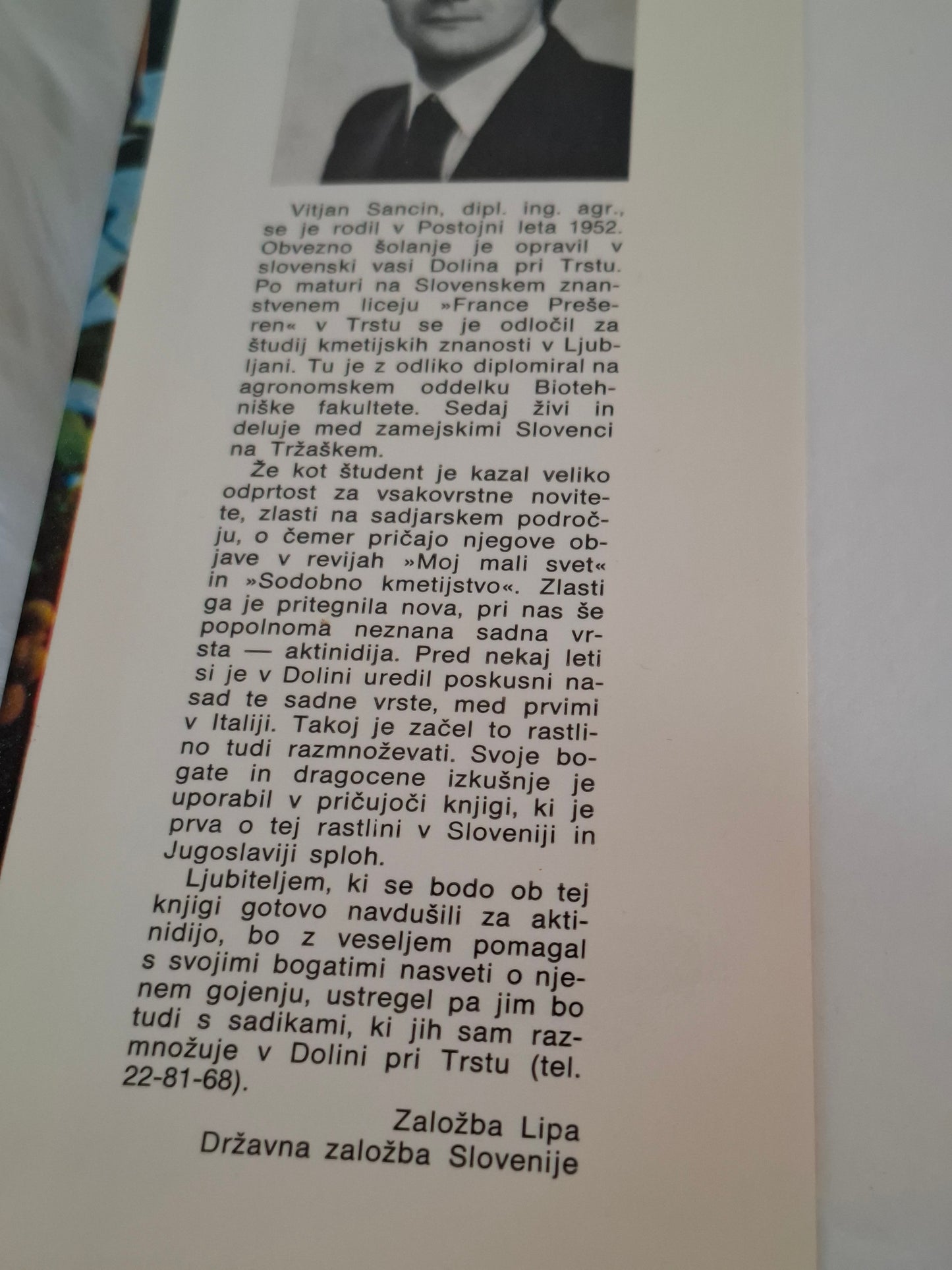 Aktinidija Vitjan Sancin