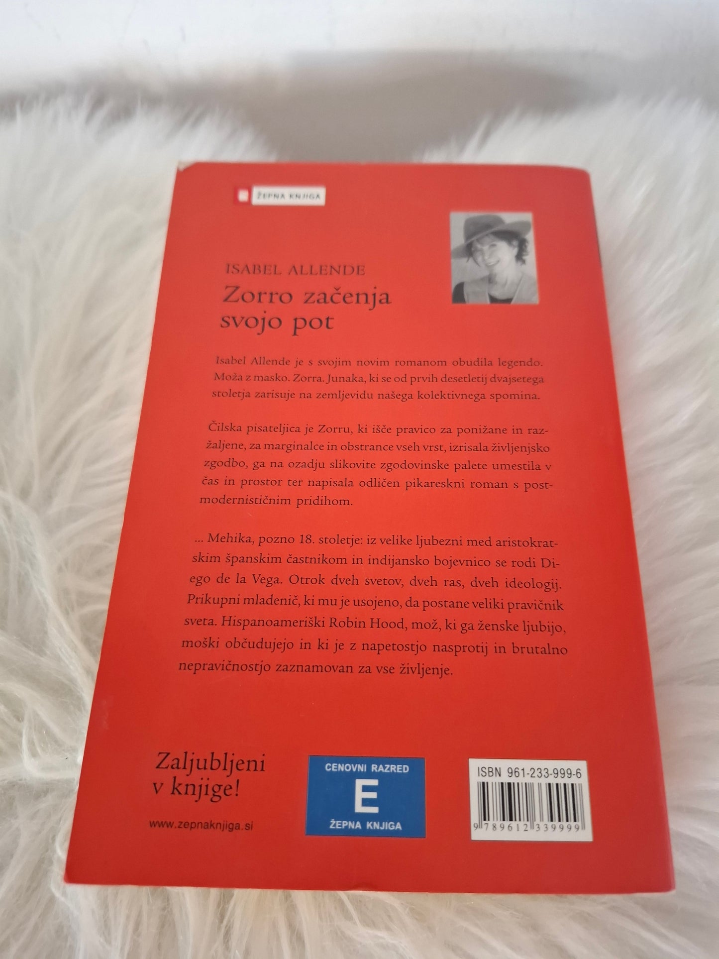 Zorro, Isabel Allende