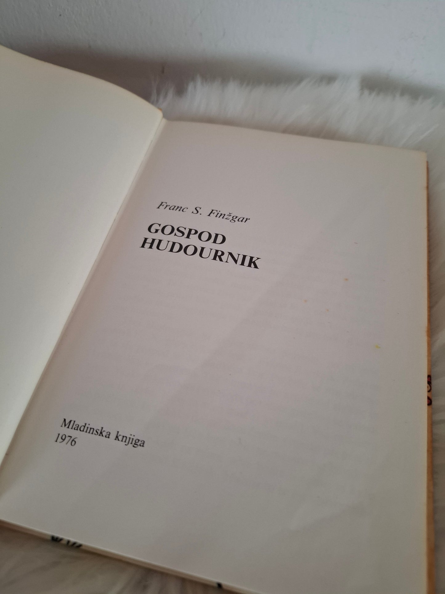 Gospod Hudournik Franc S. Finžgar