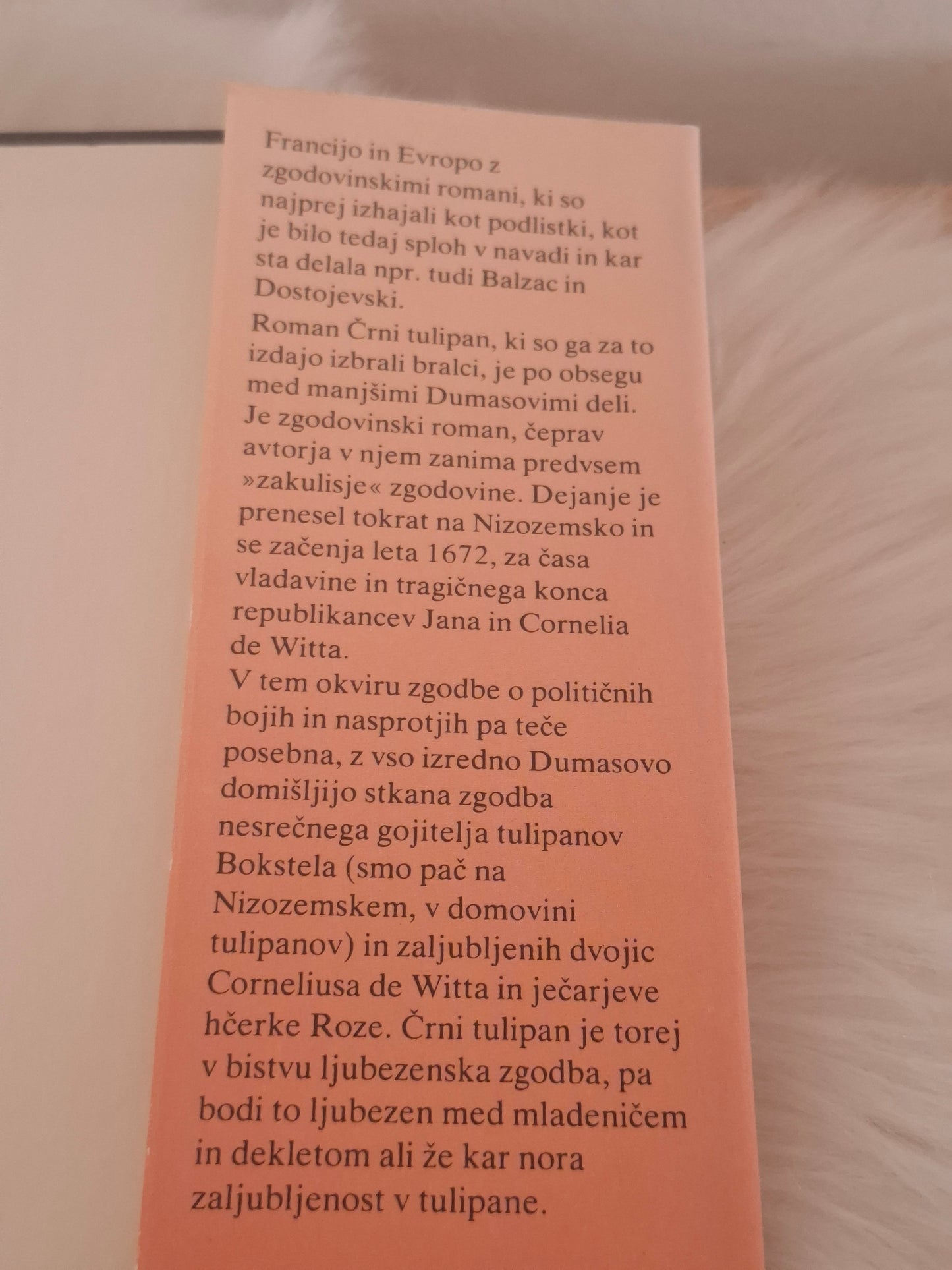 Črni tulipan Alexandre Dumas