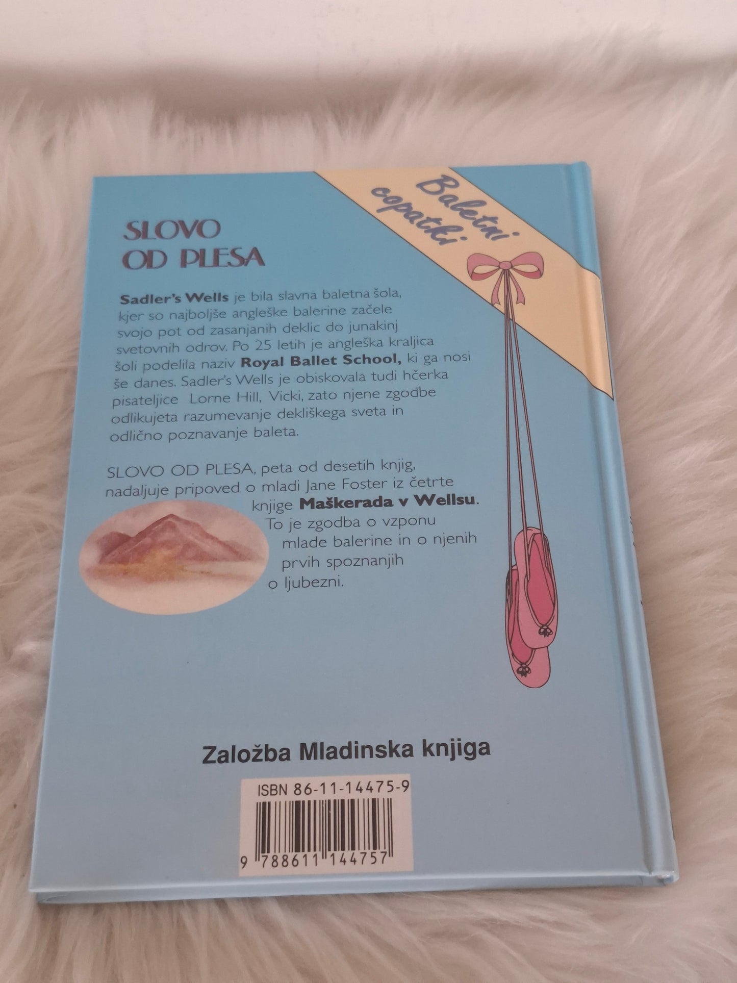 Slovo od plesa Lorna Hill Baletni copatki