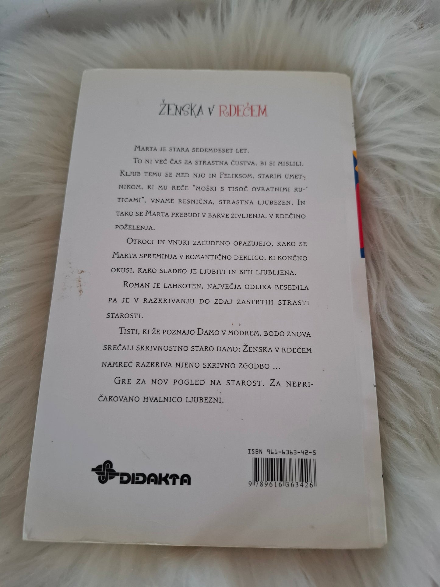 Ženska v rdečem Noelle Chatelet