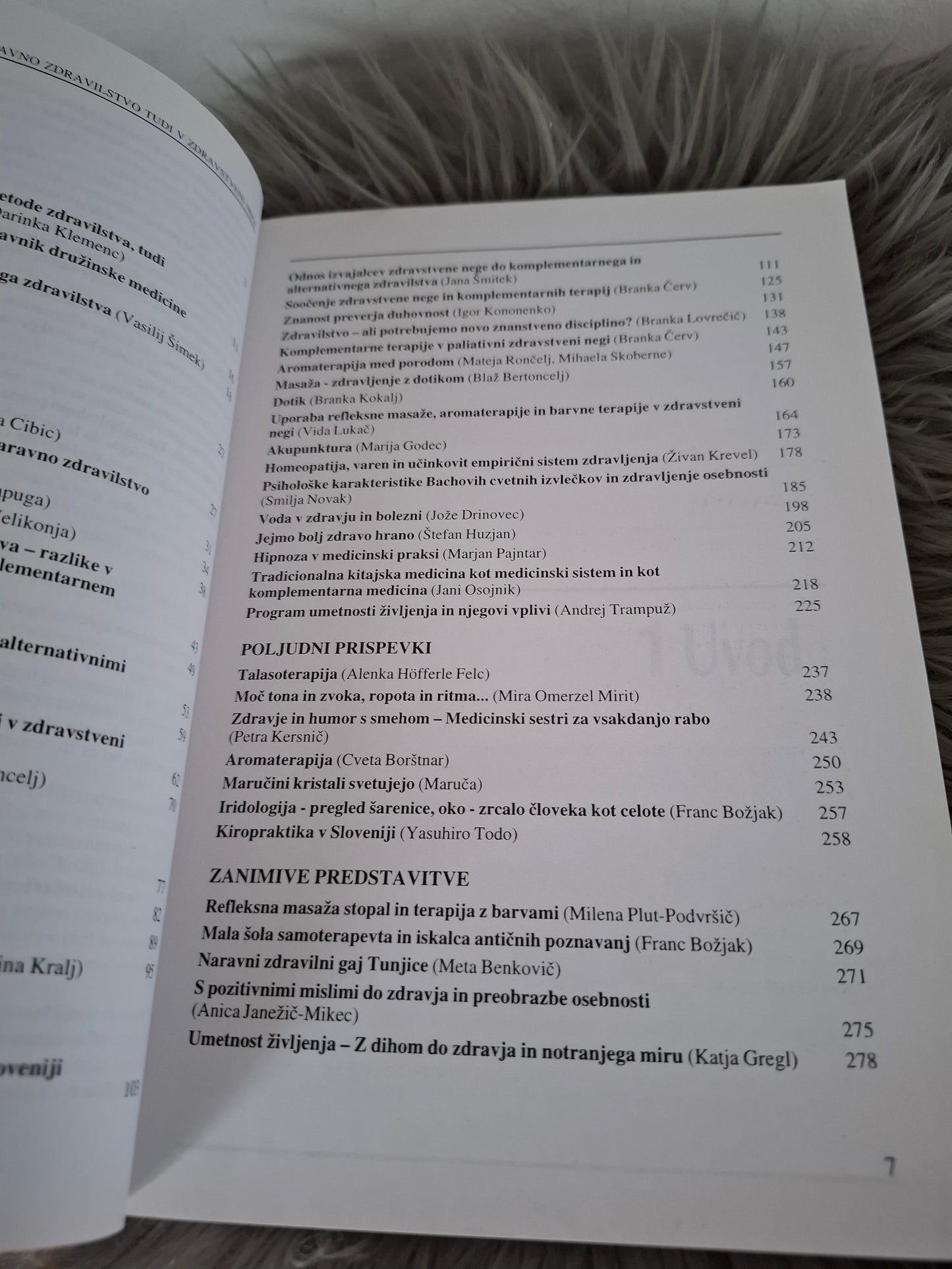Spoznajmo komplementarno in naravno zdravilstvo tudi v zdravstveni negi Klaudija Urbančič