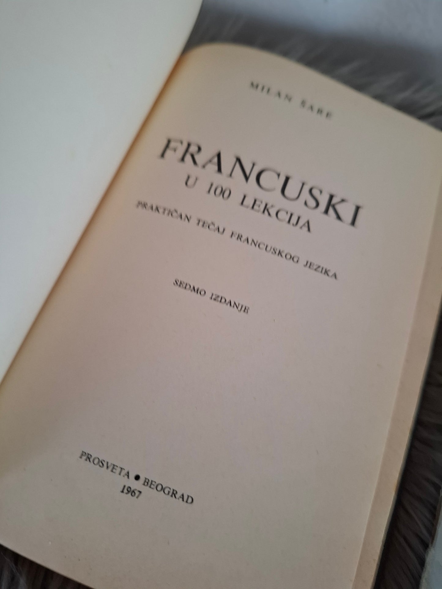 Francuski u 100 lekcija Milan Šare