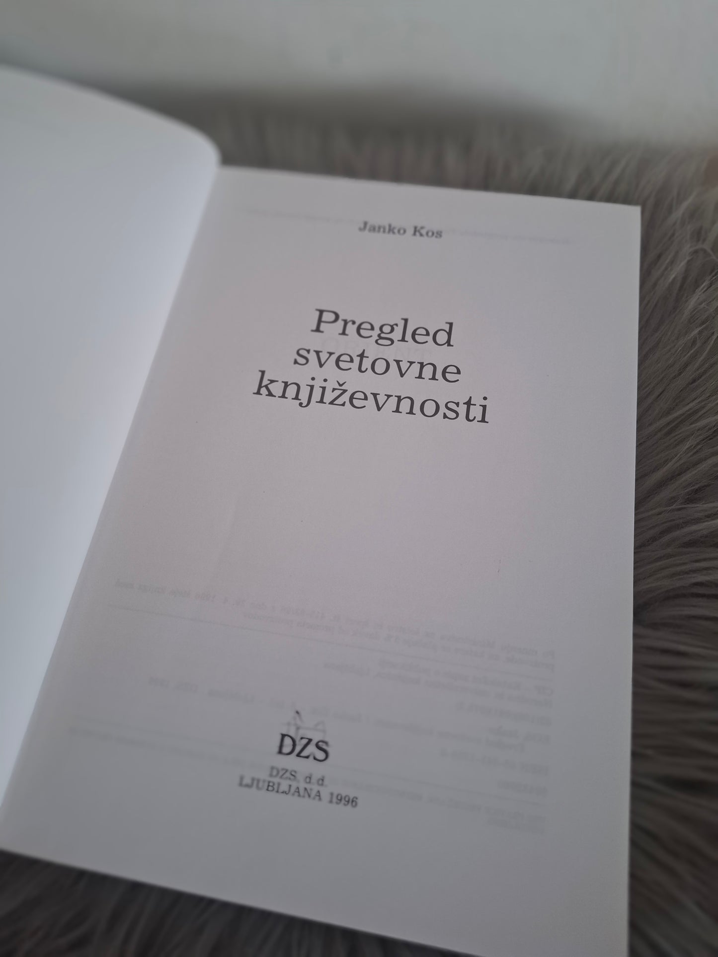 Pregled svetovne književnosti Janko Kos