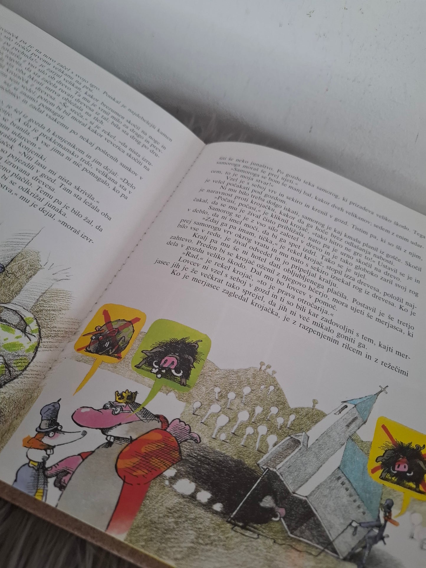 Pogumni krojaček Jakob in Wilhelm Grimm