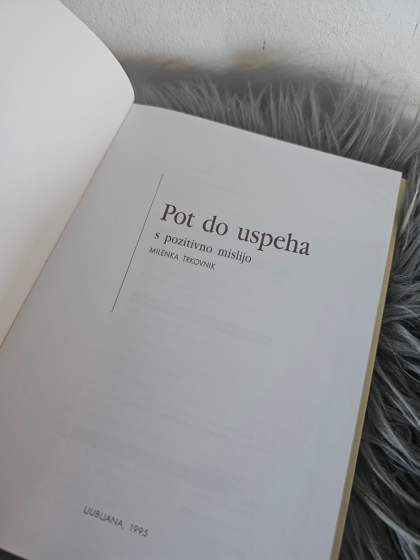 Pot do uspeh s pozitivno mislijo Milenka Trkovnik