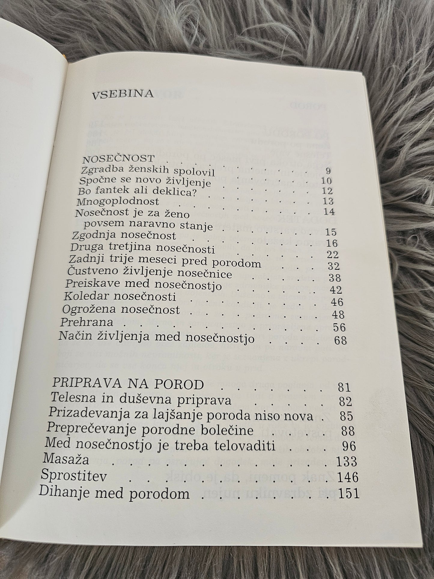Nosečnost in porod Hermina Klun